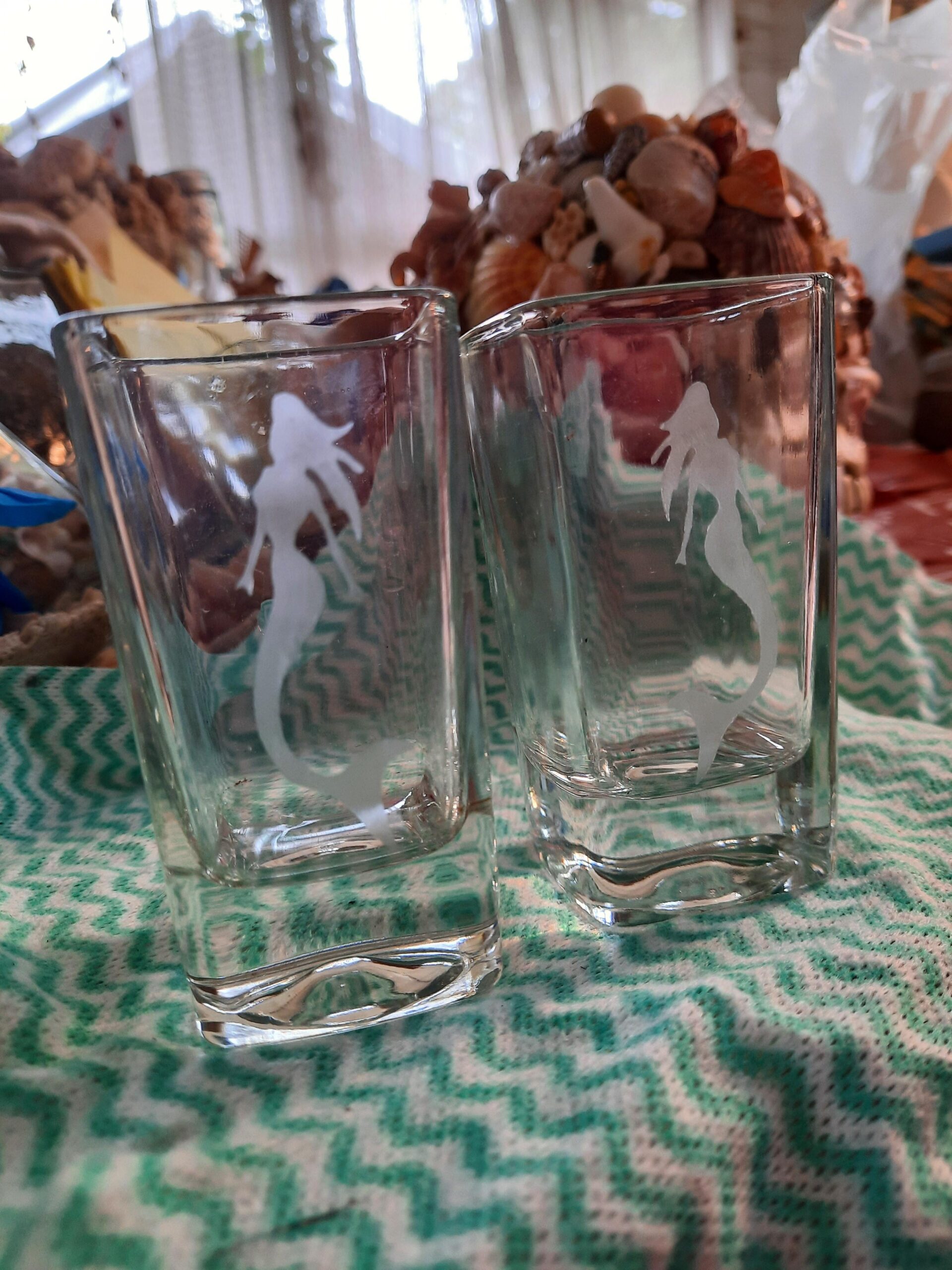 3 Armour Etch Over N Over Reusable Glass Etching Stencils Set | Nautical Theme, Under The Sea customer photo 2