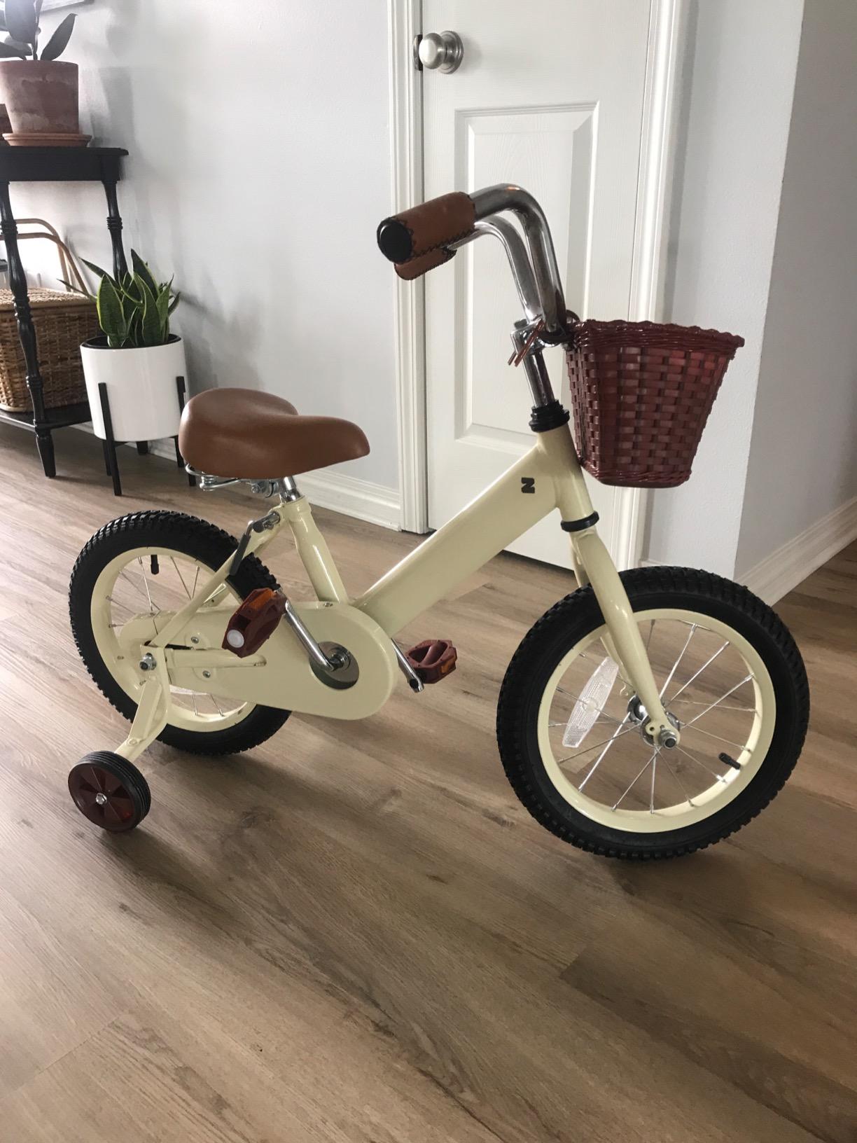 JOYSTAR 12-16 Inch Vintage Kids Bike Ages 2-7Y, Training Wheels/Basket | Toddler Bike for Girls, 12/14/16 Inch Sizes for Ages 2-7, Birthday Gift, Multiple colors customer photo 2