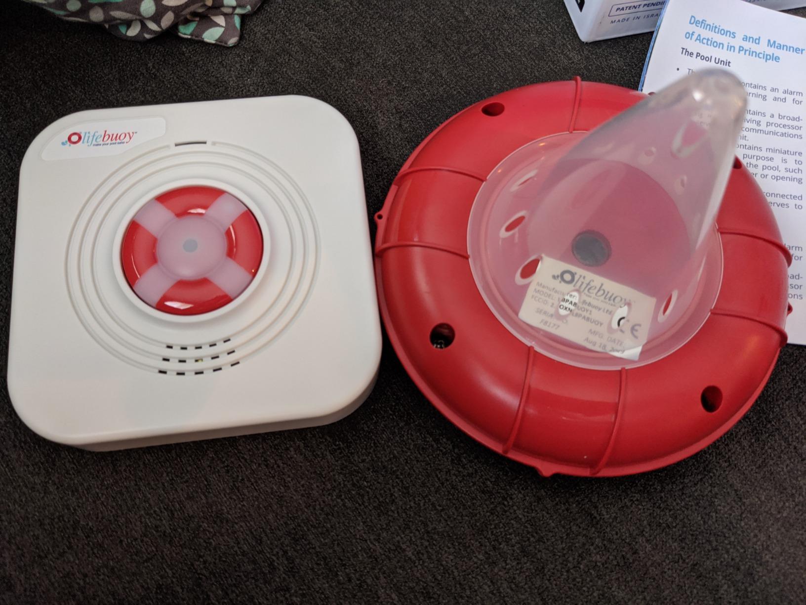 Lifebuoy Pool Alarm System - Pool Motion Sensor with Advanced Algorithm - Smart Pool Alarm That is Application Controlled. Powerful Sirens Blare at Poolside and Indoors customer photo 1