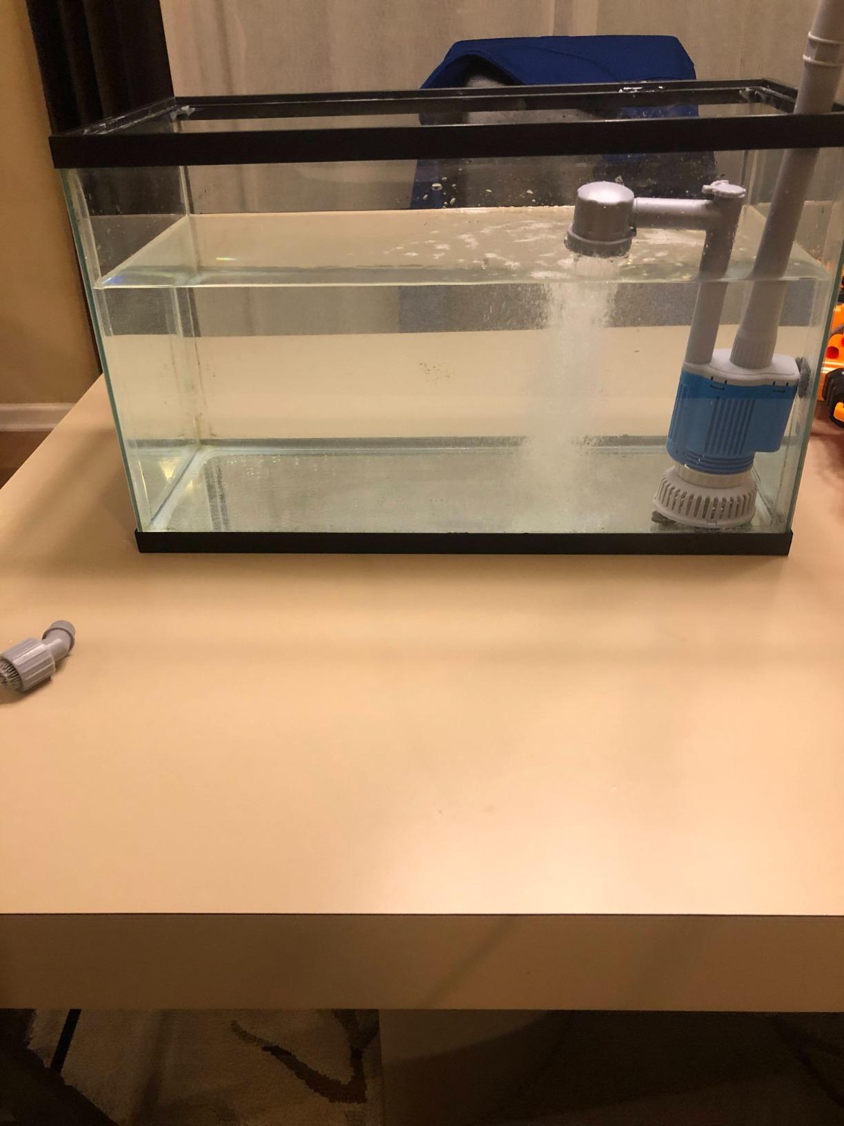 UPETTOOLS Aquarium Gravel Cleaner - Electric Automatic Removable Vacuum Water Changer Sand Algae Cleaner Filter Changer 110V/28W customer photo 2