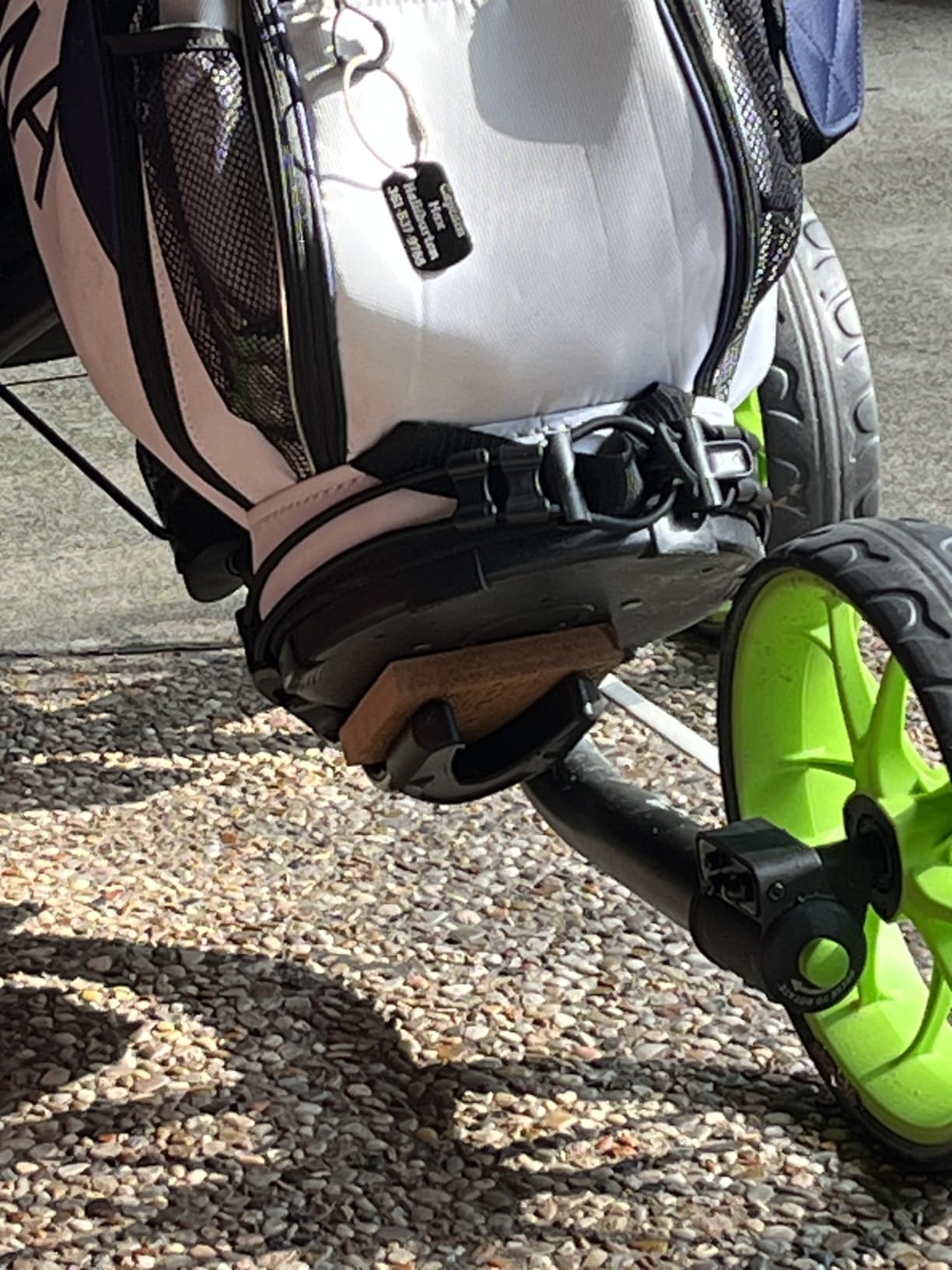 Caddytek CaddyTek EZ-fold 3 Wheel Golf Push Cart Version 8 customer photo 2