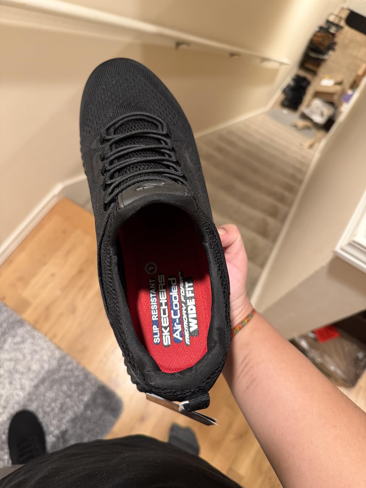 Skechers Men's Work Cessnock Food Service Shoe | Work, Athletic Inspired, Relaxed Fit, Memory Foam, Electrical Hazard, Slip Resistant customer photo 1