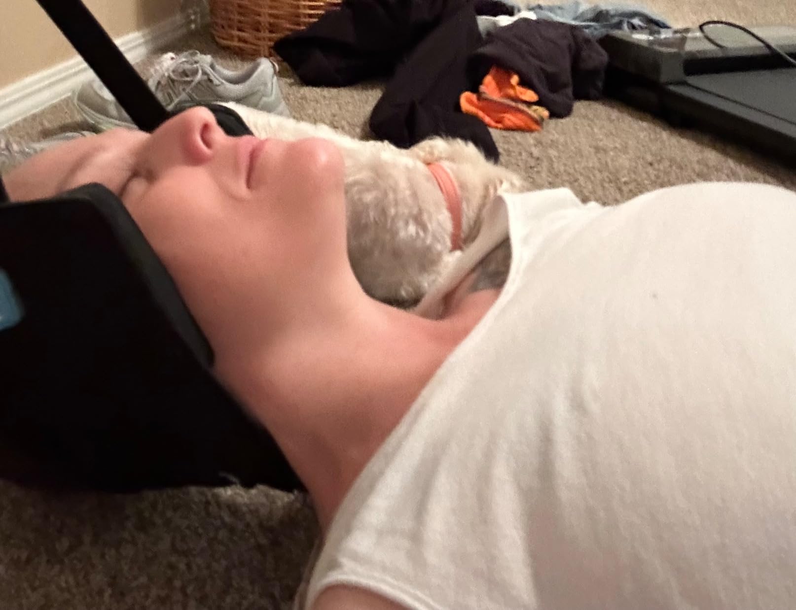 The Original Neck Hammock Neck Stretcher - Cervical Traction Device for Neck Decompression - Portable Device for Neck Tension Relief customer photo 2