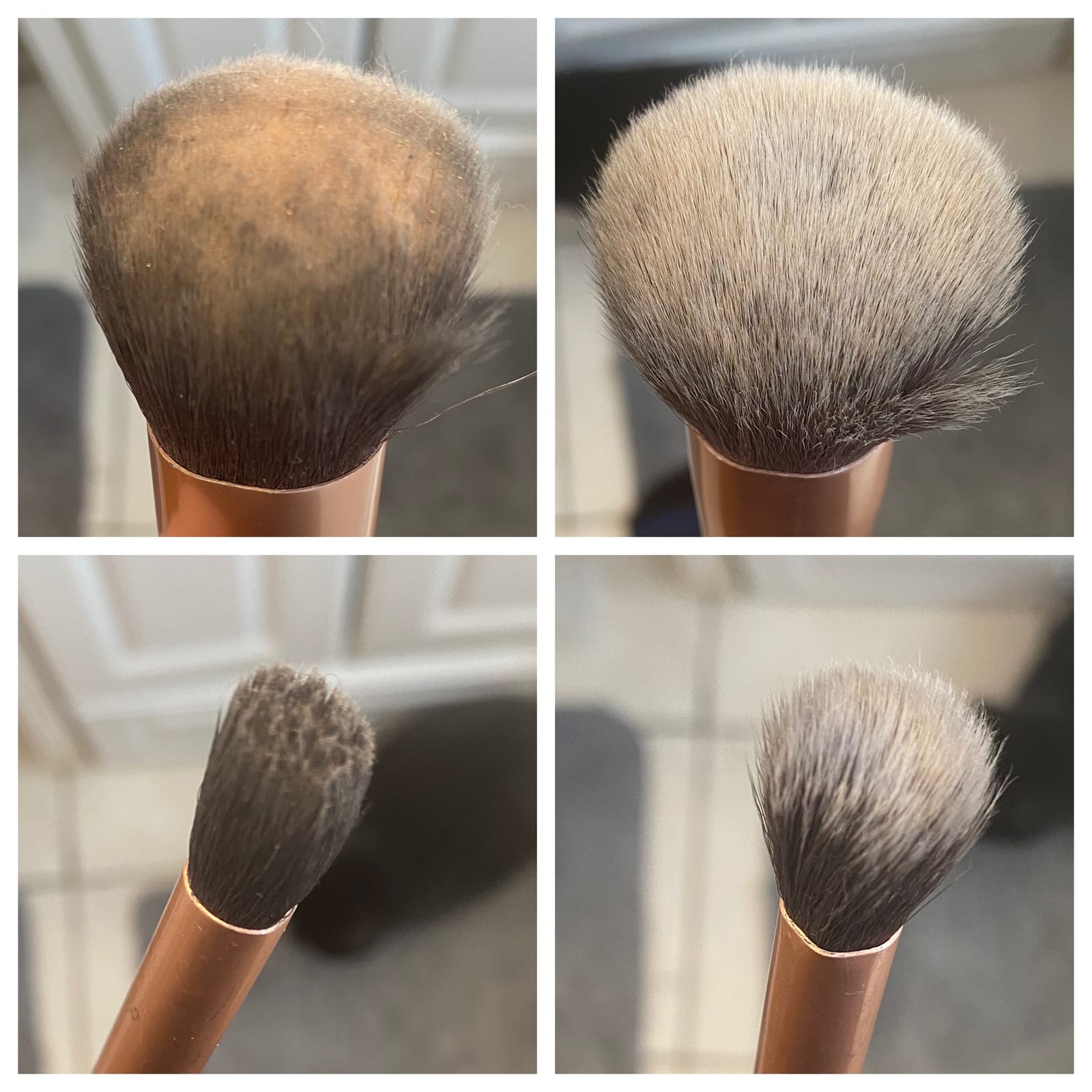 RICRIS Electric Makeup Brush Cleaner and Dryer Machine - Super Fast Clean and Dry Make Up Brushes - Automatic Cosmetic Brush Spinner Washer Tools customer photo 2