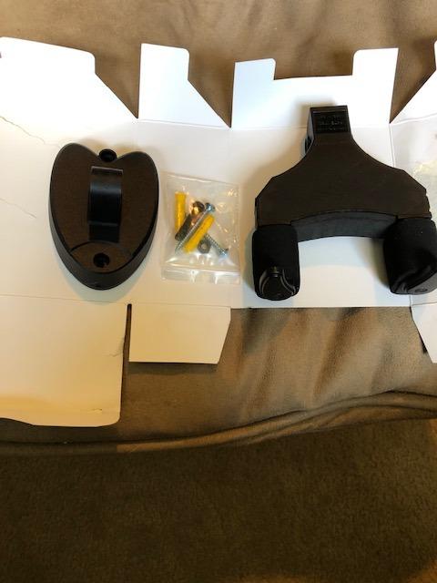 Donner Guitar Wall Mount Locking 3-Pack, Guitar Wall Hangers Auto Lock for Acoustic Electric Guitar Bass Ukulele Mandolin, Black customer photo 1