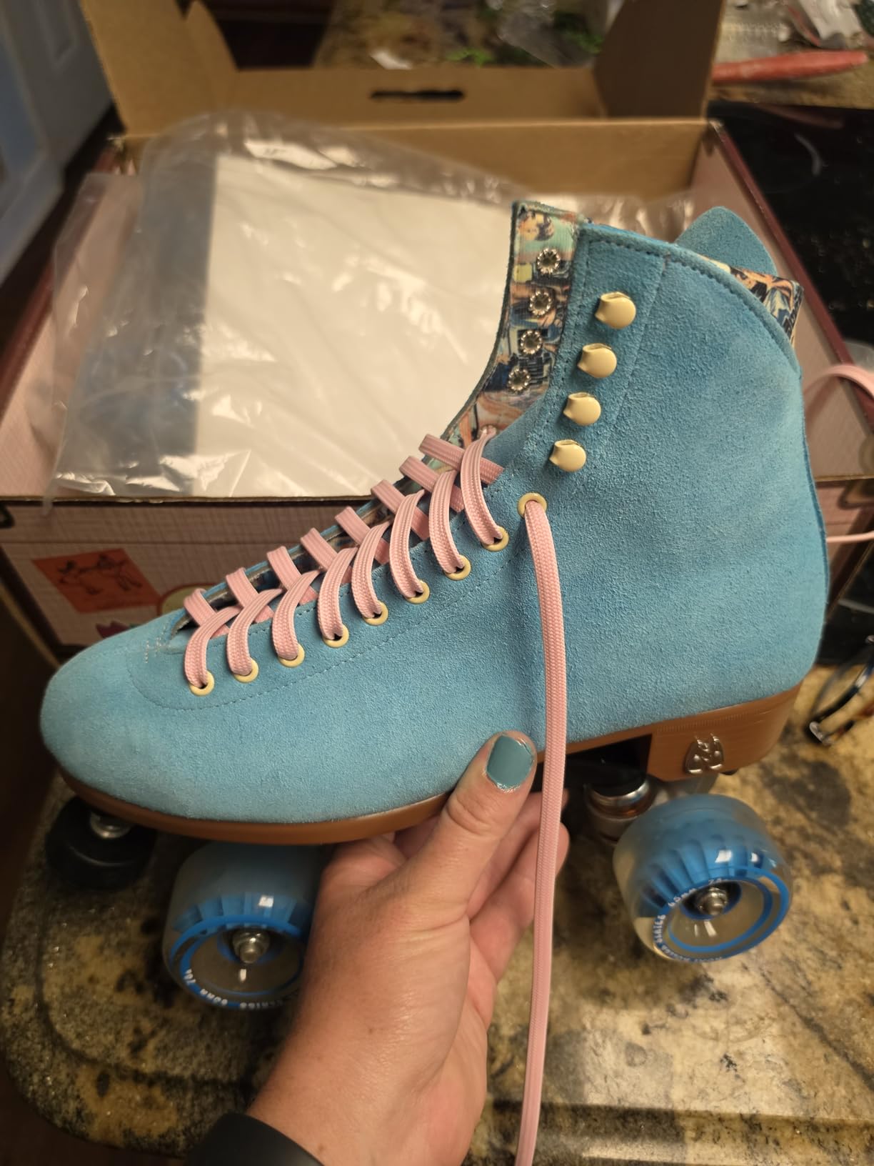 Moxi Lolly Roller Skate - Fashionable Womens Quad Roller Skate customer photo 1