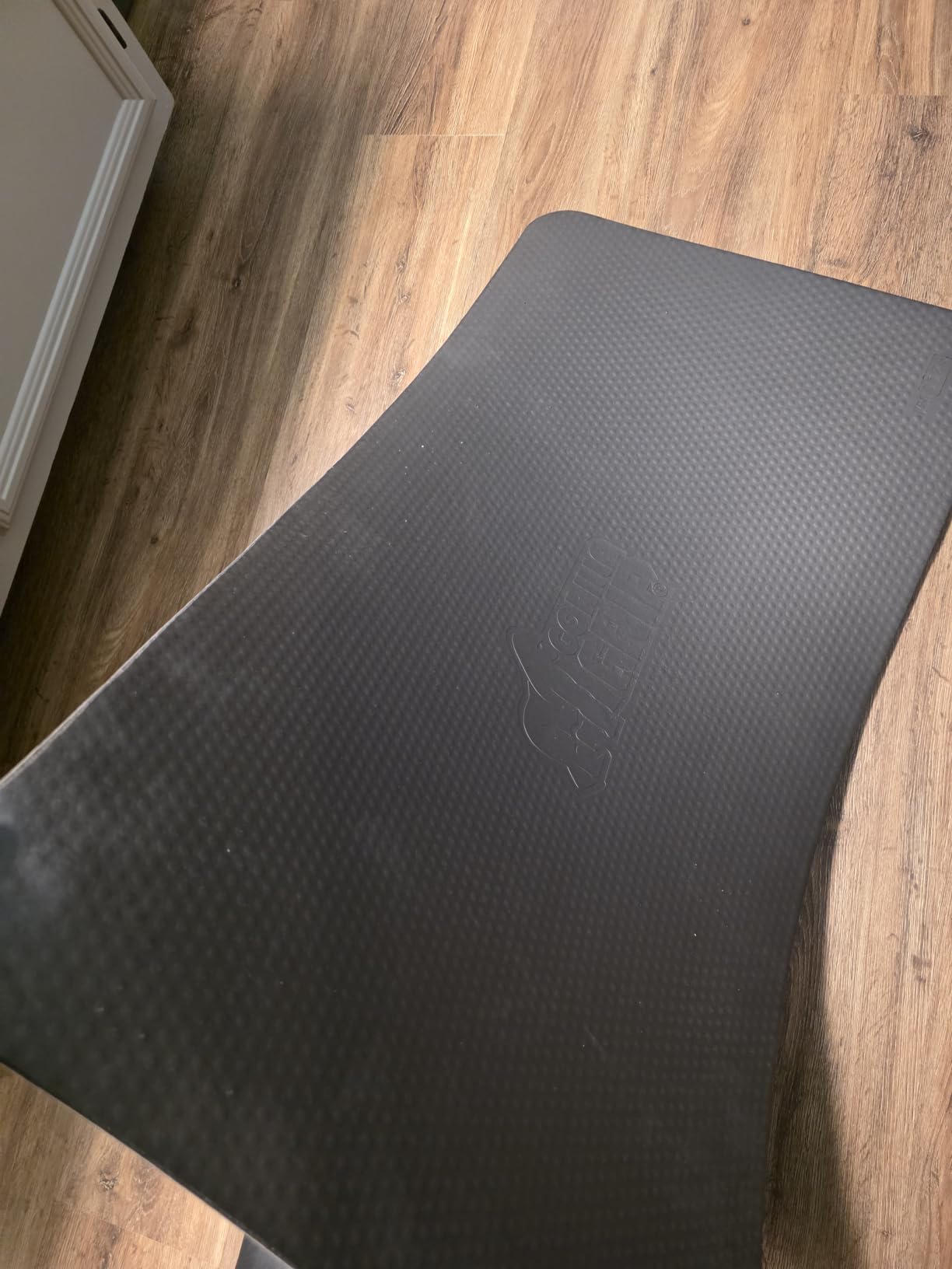 GORILLA GRIP Cushioned Antifatigue Kitchen Mat for Floor, 24x17, Black | 3/4 Inch Thick Ergonomic Office Standing Desk Mats, Waterproof and Stain Resistant Pebbled Top, Supportive Padded Foam Rug customer photo 1