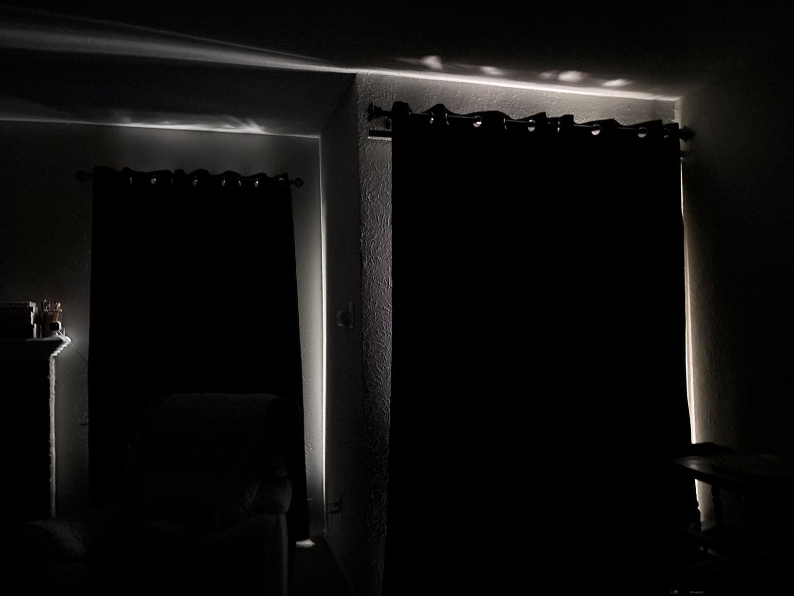 Yakamok Grey 100% Blackout Curtain Panels 84 inches, 52
