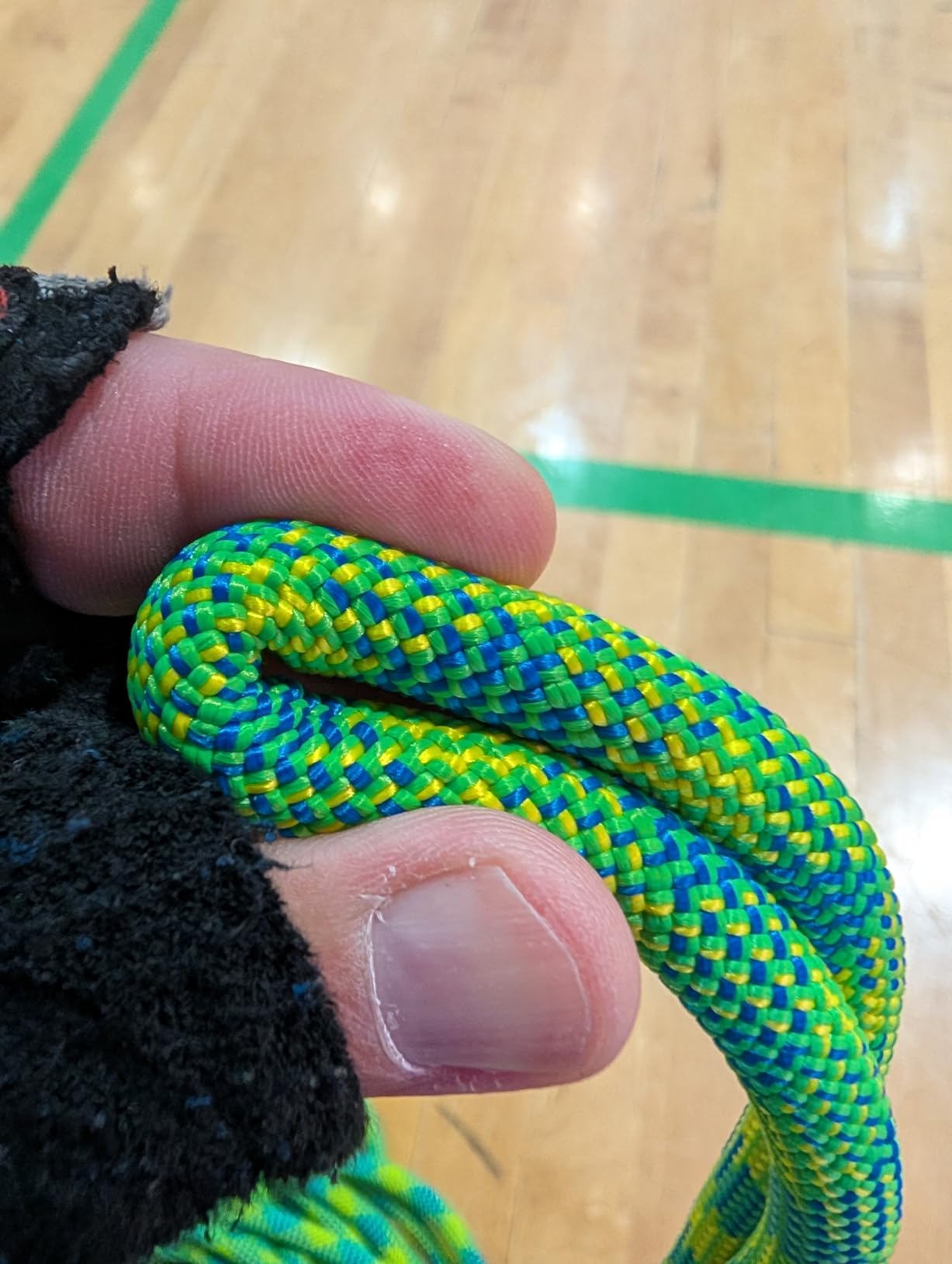 X XBEN 10.5 mm UIAA Dynamic Climbing Rope 45M(150FT), Safety Nylon Kernmantle Rope for Rock Climbing, Tree Climbing, Ice Climbing, Rappelling, Rescue customer photo 1