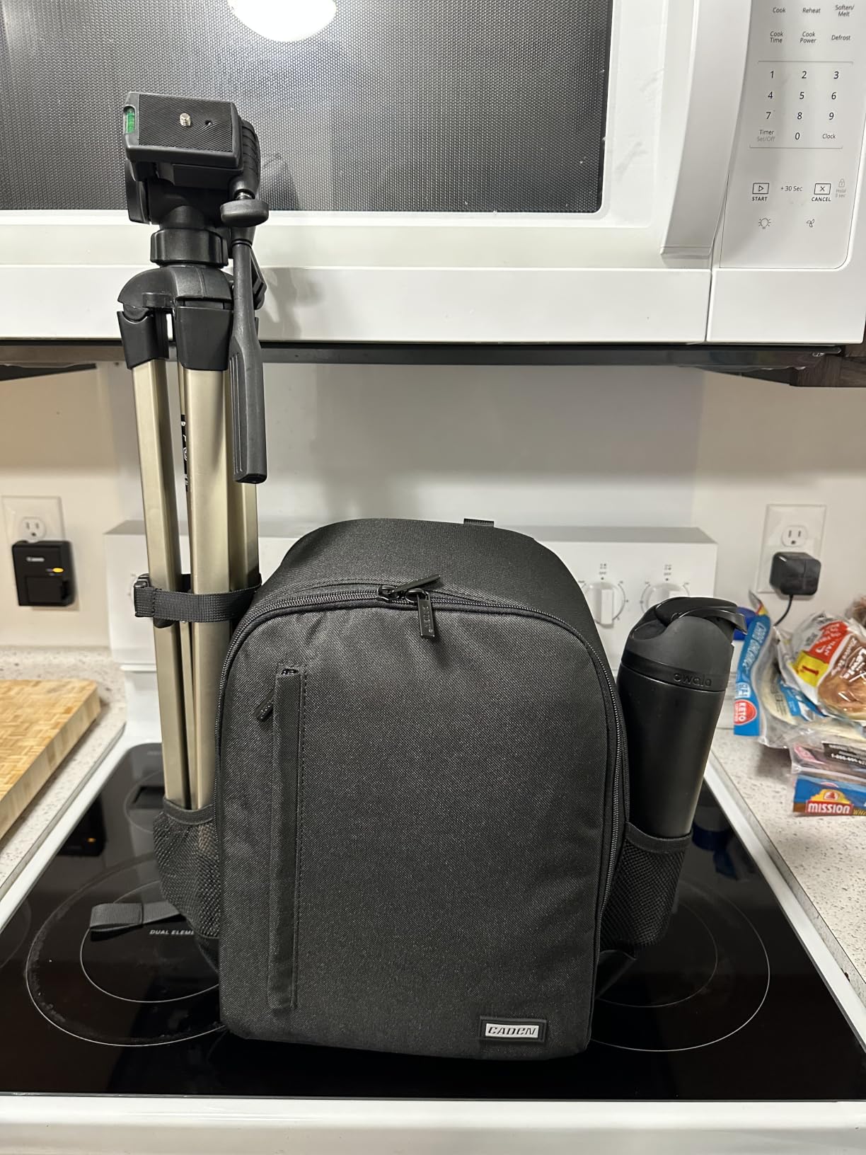 CADeN Camera Backpack Bag Professional for DSLR/SLR Mirrorless Camera Waterproof, Camera Case Compatible for Sony Canon Nikon customer photo 2