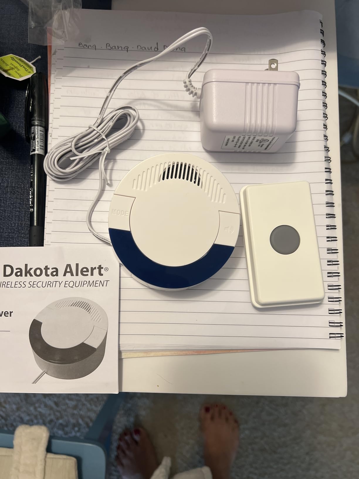 Dakota Alert UTDCR-4000 Wireless Doorbell & Mailbox Alert System, 1-Mile customer photo 2