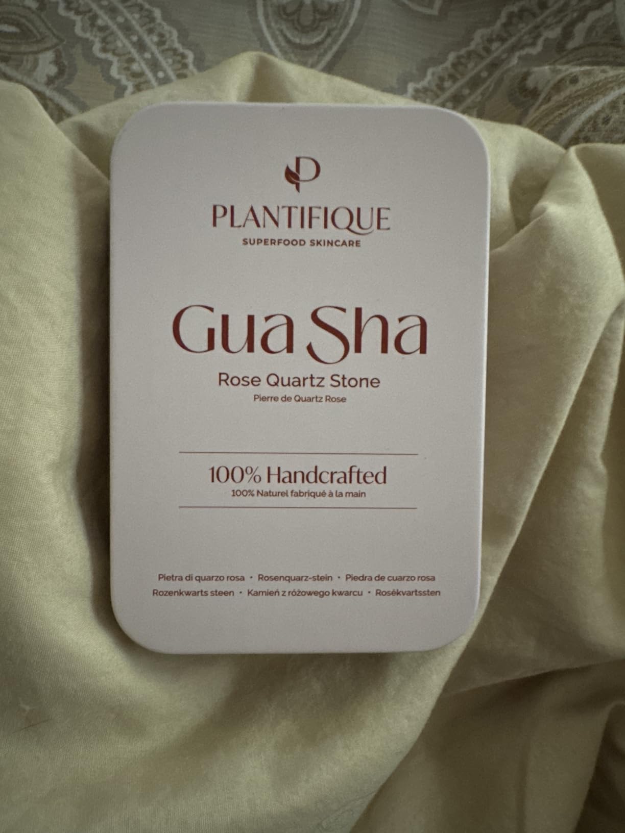 PLANTIFIQUE Jade Gua Sha Facial Tool & Face Roller Set - Giftable Box | Face Roller & Guasha Tool for Lymphatic Drainage, Face Sculpting & Jawline Shaper - Reduce Puffiness & Relieve Tension customer photo 1