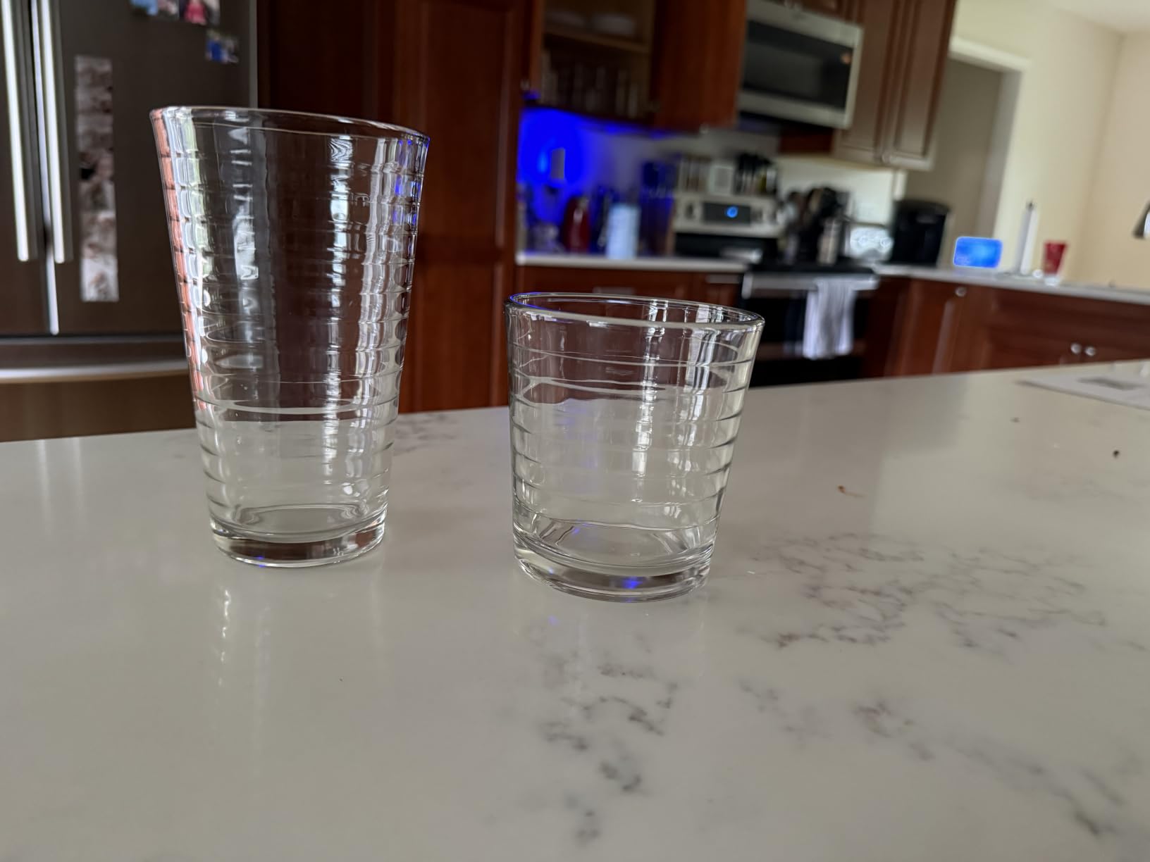 Polaris Axis Tumbler & Rocks Drinking Glasses Set of 16, 17.75 oz and 15 oz Capacities customer photo 1