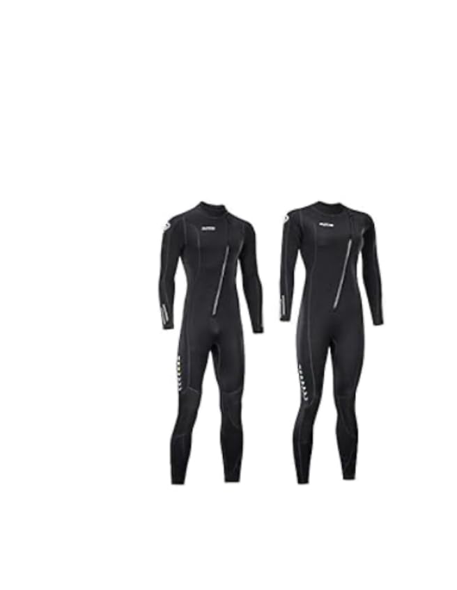 Ultra Stretch 3mm Neoprene Wetsuit, Front Zip Full Body Diving Suit, one Piece for Men & Women-Snorkeling, Scuba Diving Swimming, Surfing customer photo 1