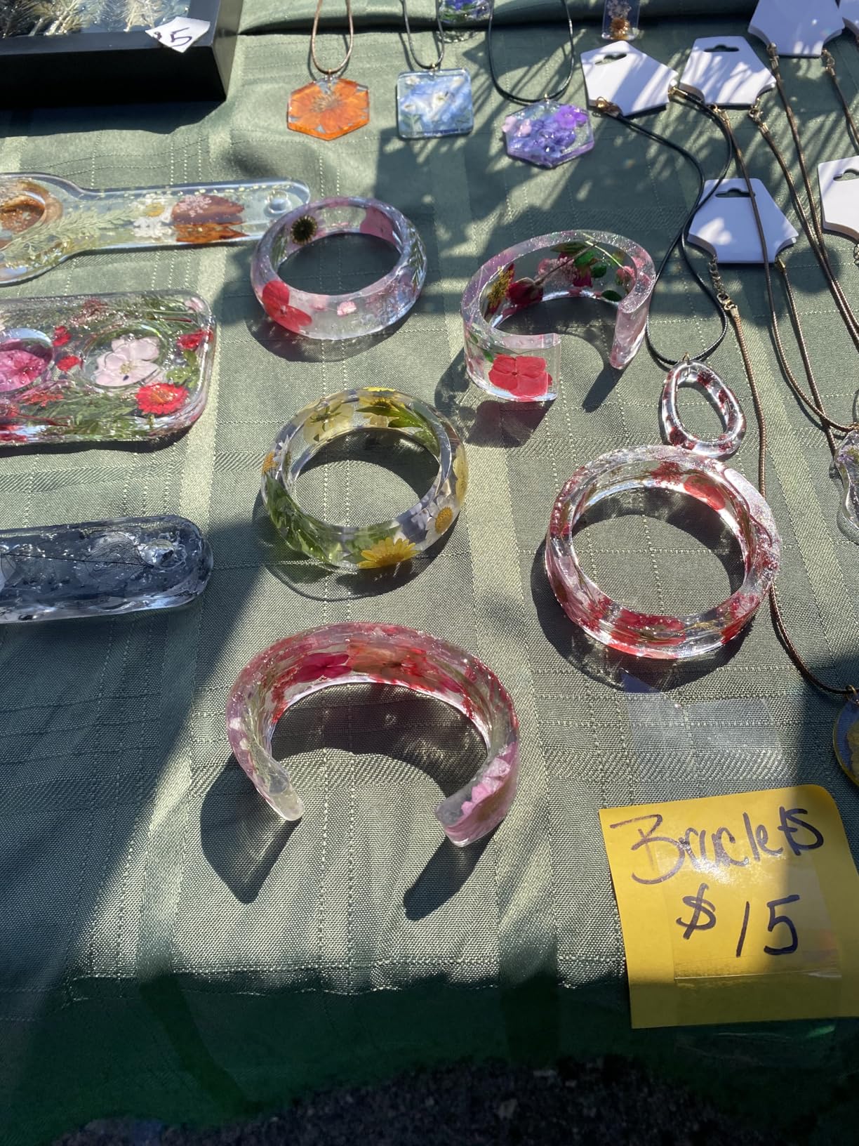 LET'S RESIN 30pcs Resin Jewelry Molds, Jewelry Molds for UV Resin, Resina Silicone Molds kit with Bracelet, Pendant, Ring for Epoxy Casting customer photo 1