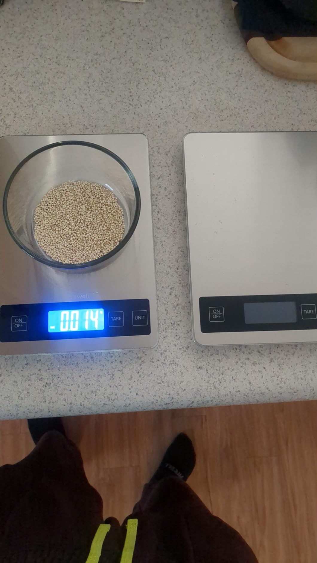 Nicewell Food Scale 22lb Digital Kitchen Scale for Cooking Baking | Tare Function, Stainless Steel, Grams and OZ, 1g/0.1oz Precise Graduation, Backlit LCD, Easy Clean customer photo 1