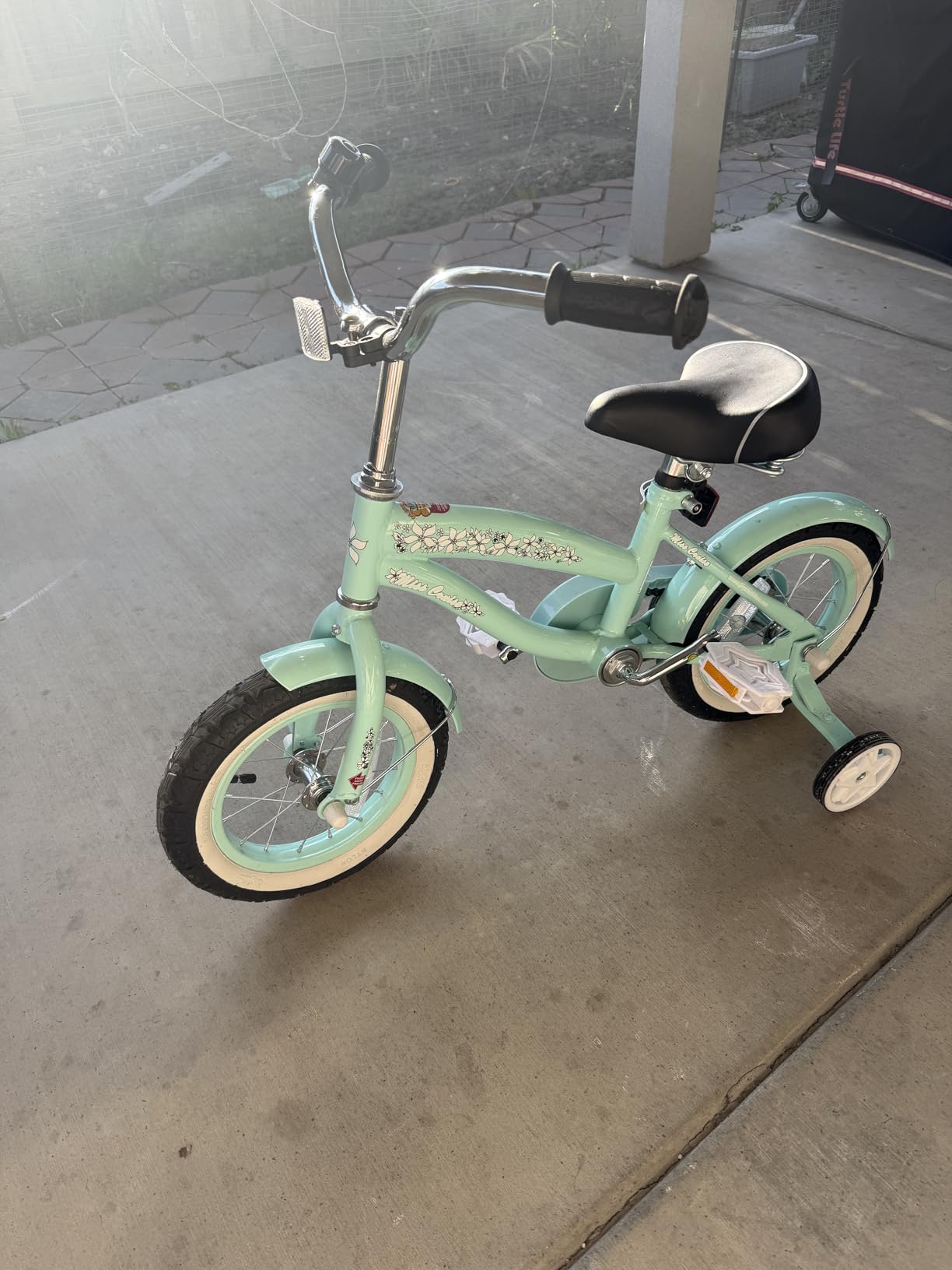 JOYSTAR 12-16 Inch Kids Cruiser Bike for Girls & Boys 2-7 Years | Kids Bike with Training Wheels, Coaster Brake, Fenders & Adjustable Seat customer photo 1