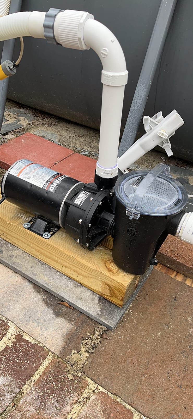 Hayward PowerFlo LX Above Ground Pool Pump, Single Speed Pump - 1.1 HP | W3SP1580X15 customer photo 2