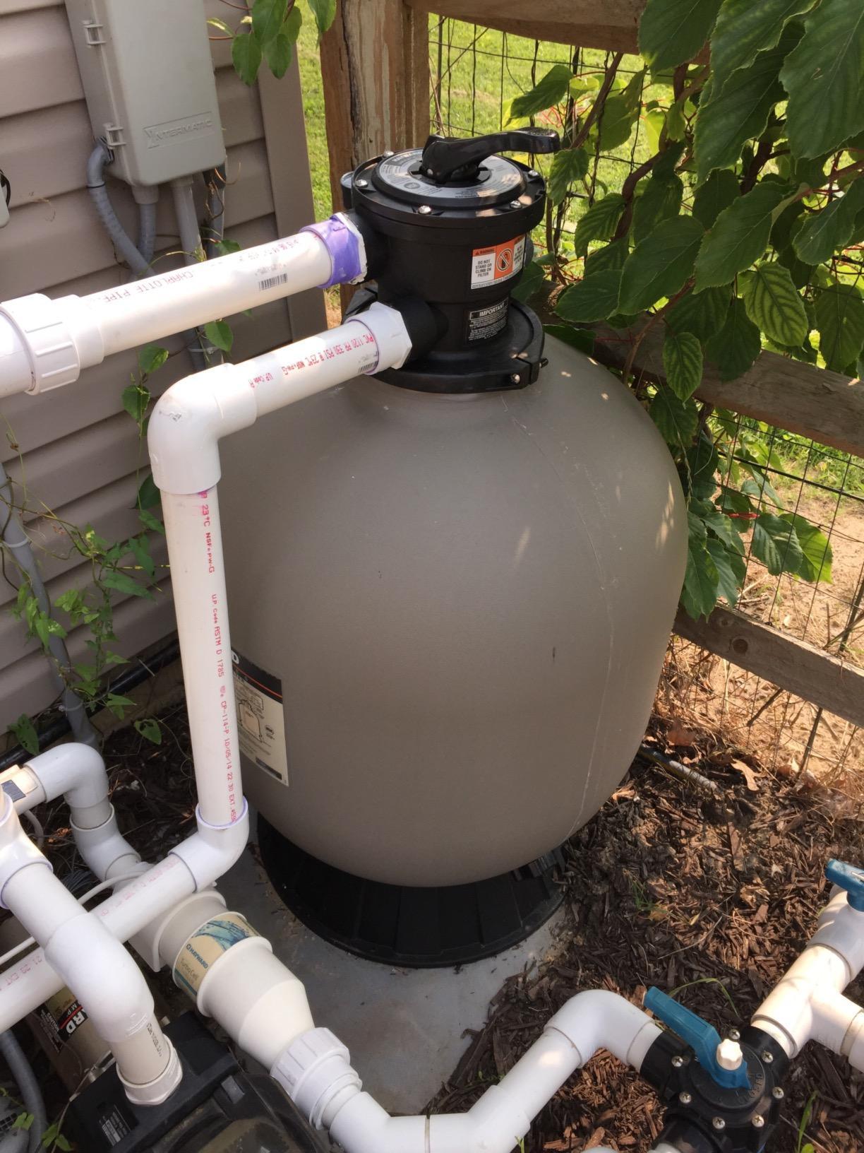 Hayward ProSeries 24 Inch Top-Mount Pool Sand Filter for Inground Pools | W3S244T Swimming Pool Sand Filter for Water Filtration and Cleaner Water, Features 6 position VariFlo Control Valve customer photo 1