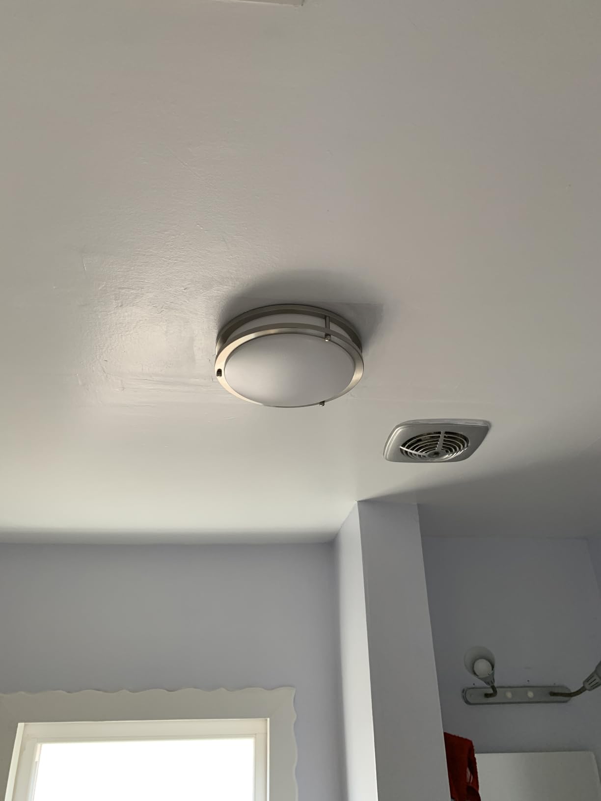 hykolity 13 inch Flush Mount LED Ceiling Light Fixture, 5CCT | 2700K/3000K/3500K/4000K/5000K Adjustable Ceiling Lights, Oil Rubbed Bronze Saturn Dimmable Lighting for Kitchen, ETL Listed customer photo 1