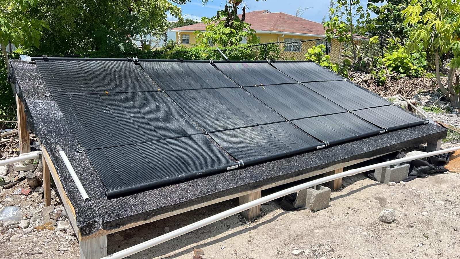 Highest Performing Design - DIY Solar Pool Heater Kit - 15-20 Year Life Expectancy (4-4x10 / 1.5