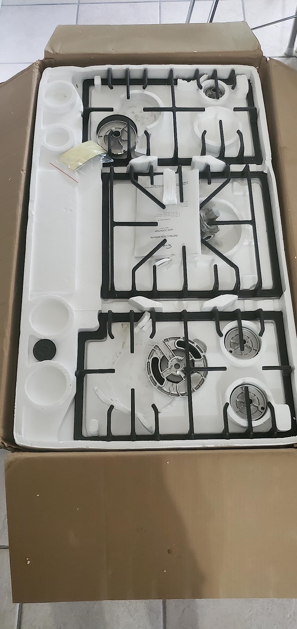 Empava 36 Inch Stainless Steel Gas Cooktop with 5 Italy Sabaf Burners | Stove Top Certified with Thermocouple Protection customer photo 1