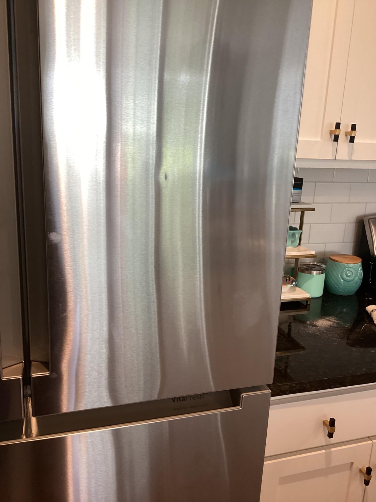 800 Series 36 in. 21 cu. ft. Smart Counter Depth French Door Recessed Handle Refrigerator Stainless Steel, Ice and Water customer photo 1