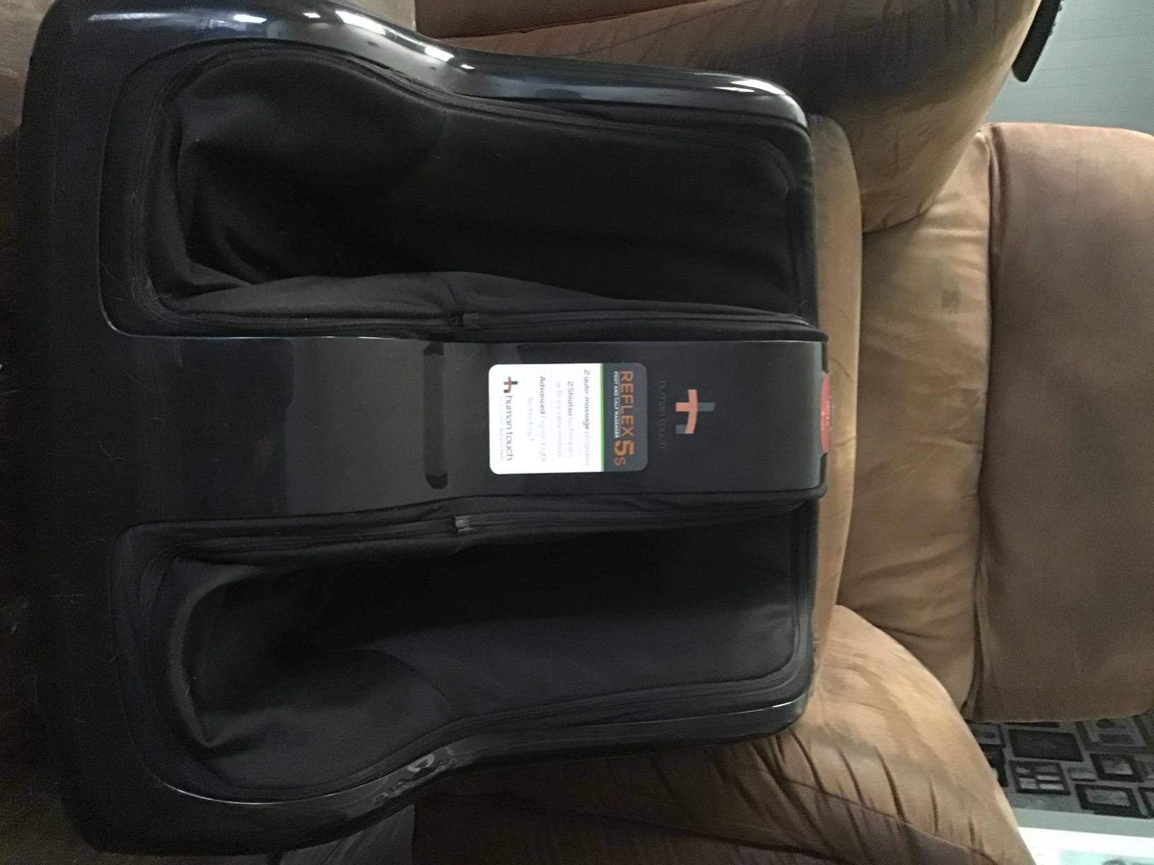 Human Touch Reflex5s Foot & Calf Massager Plantar Fasciitis - HSA Approved customer photo 2
