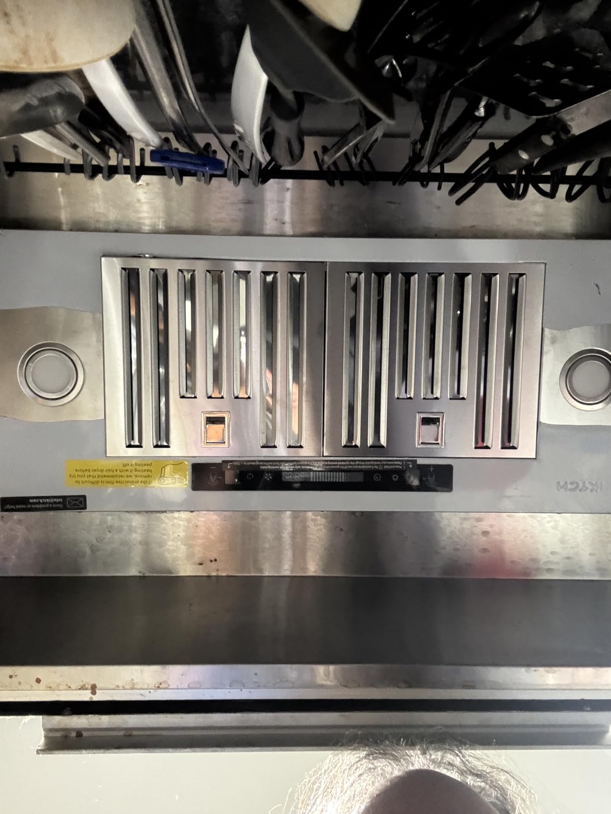 IKTCH 30 inch Insert Range Hood 900 CFM, Ducted/Ductless Vent Hood | Stainless Steel Built-in Kitchen Vent Hood with 4 Speed Gesture Sensing & Touch Control Panel customer photo 2