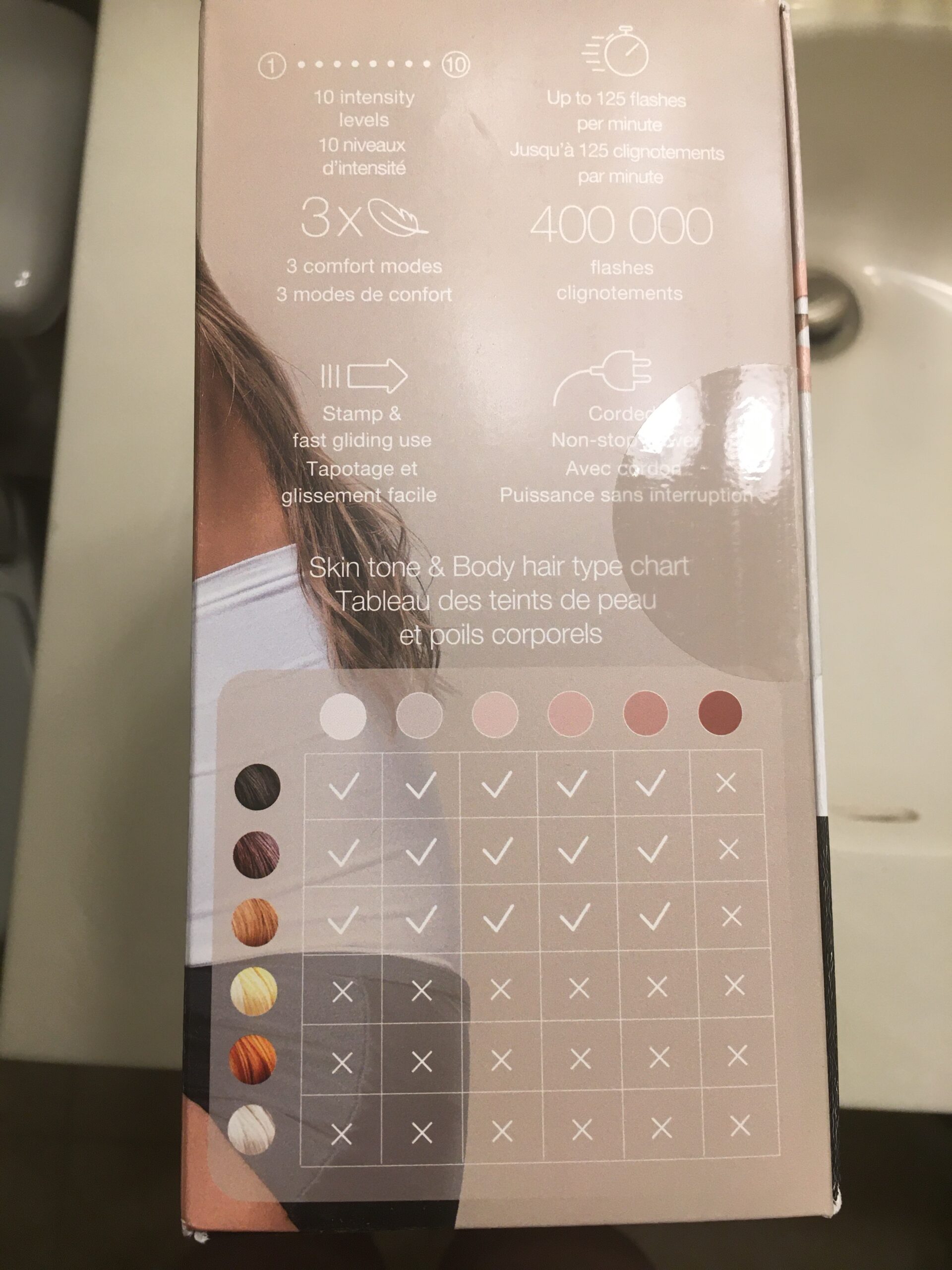 Braun IPL, Silk-Expert Pro 5, IPL Hair Removal for Women and Men, Permanent Laser Hair Reduction At-Home, 2 Heads, Pouch, IPL5137 customer photo 2
