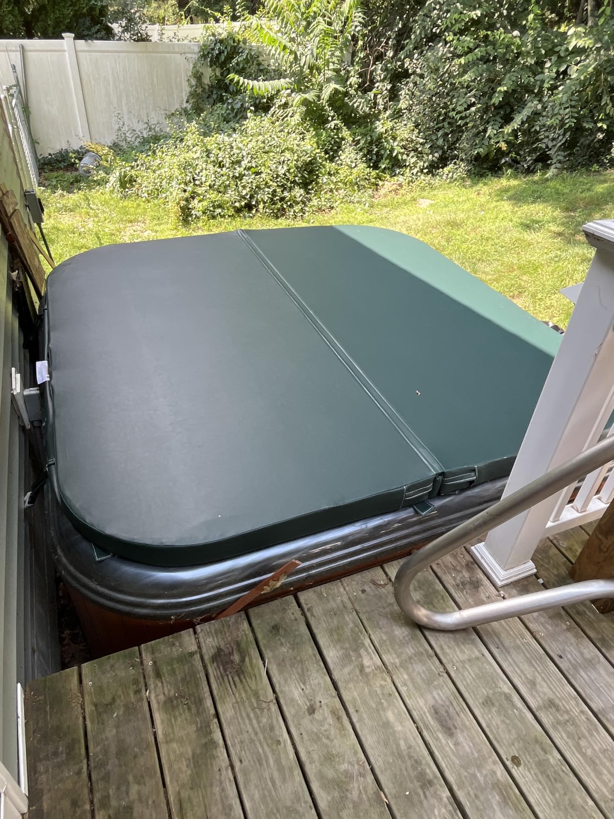 The Cover Guy Premium Hot Tub Cover | Custom Made Replacement Spa Cover | Energy-Saving Hot Tub Covers Built for All Climates | 6, 5, or 4 inch Taper customer photo 2
