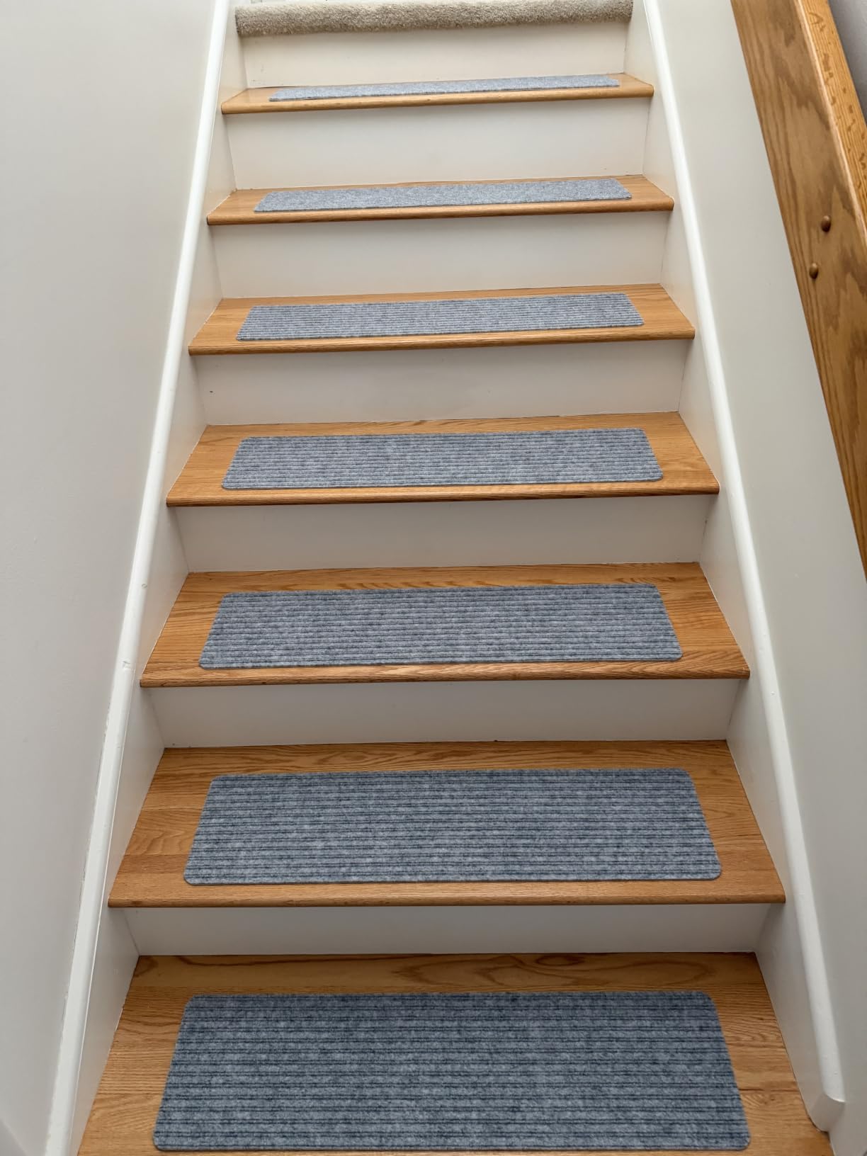 MBIGM Carpet Stair Treads for Wooden Steps, 15 Pack, 8