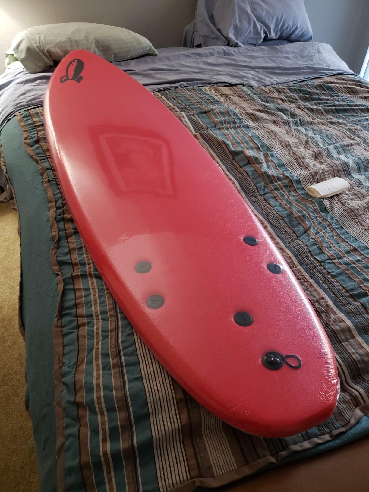 Rock-It 6' Baby Jesus Surfboard Soft Top Surfboard, Kids Surfboard with Innovative Design Easy to Paddle and Maneuverable, Small Surfboard, Surfboards for Kids customer photo 1