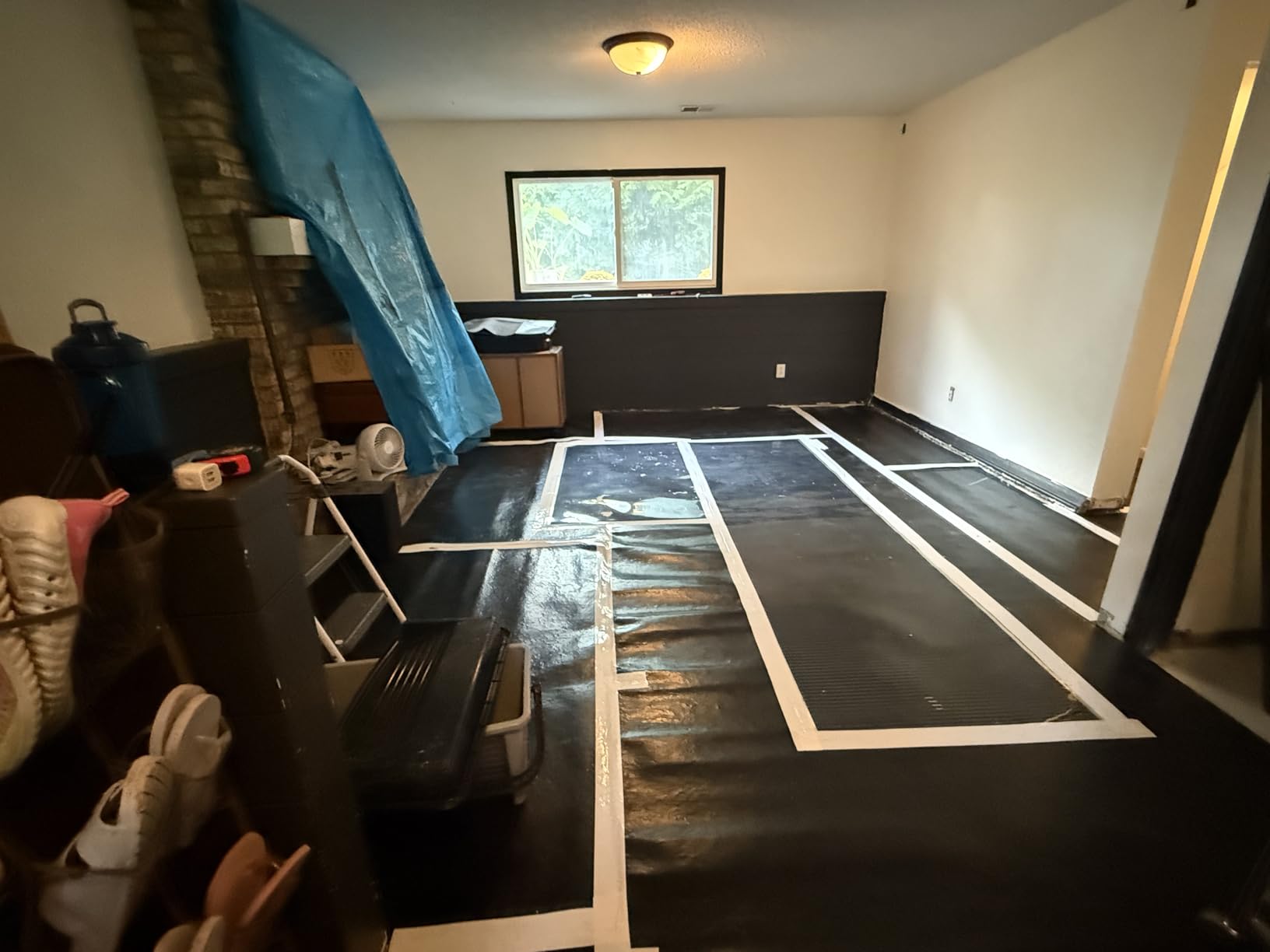QuietWalk LV 360 Sq Ft Flooring Underlayment for Luxury Vinyl, Laminate & Engineered Wood, LVT, SPC, WPC, Sound & Moisture Protection, Made in USA customer photo 2