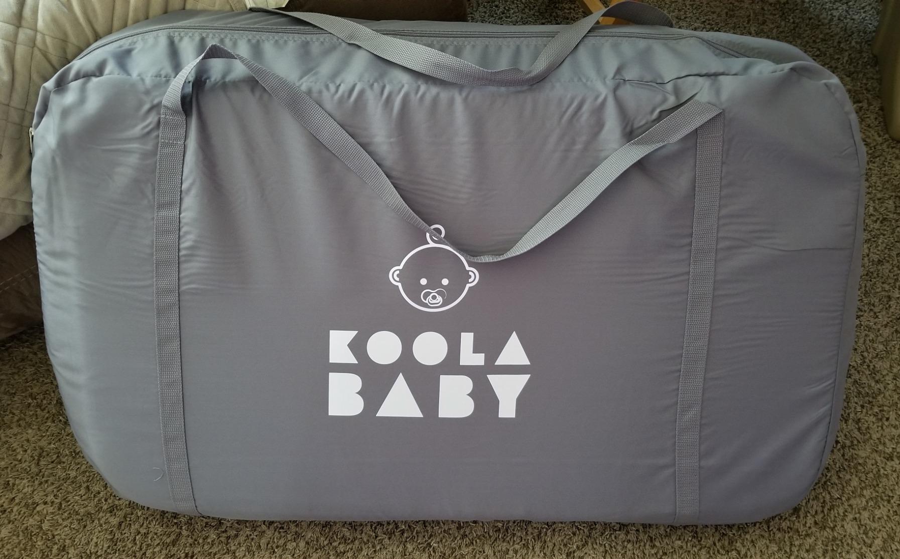 KoolerThings 3 in 1 Baby Bassinet, Bedside Sleeper, & Playpen, Easy Folding Portable Crib (Grey)- KoolaBaby customer photo 1