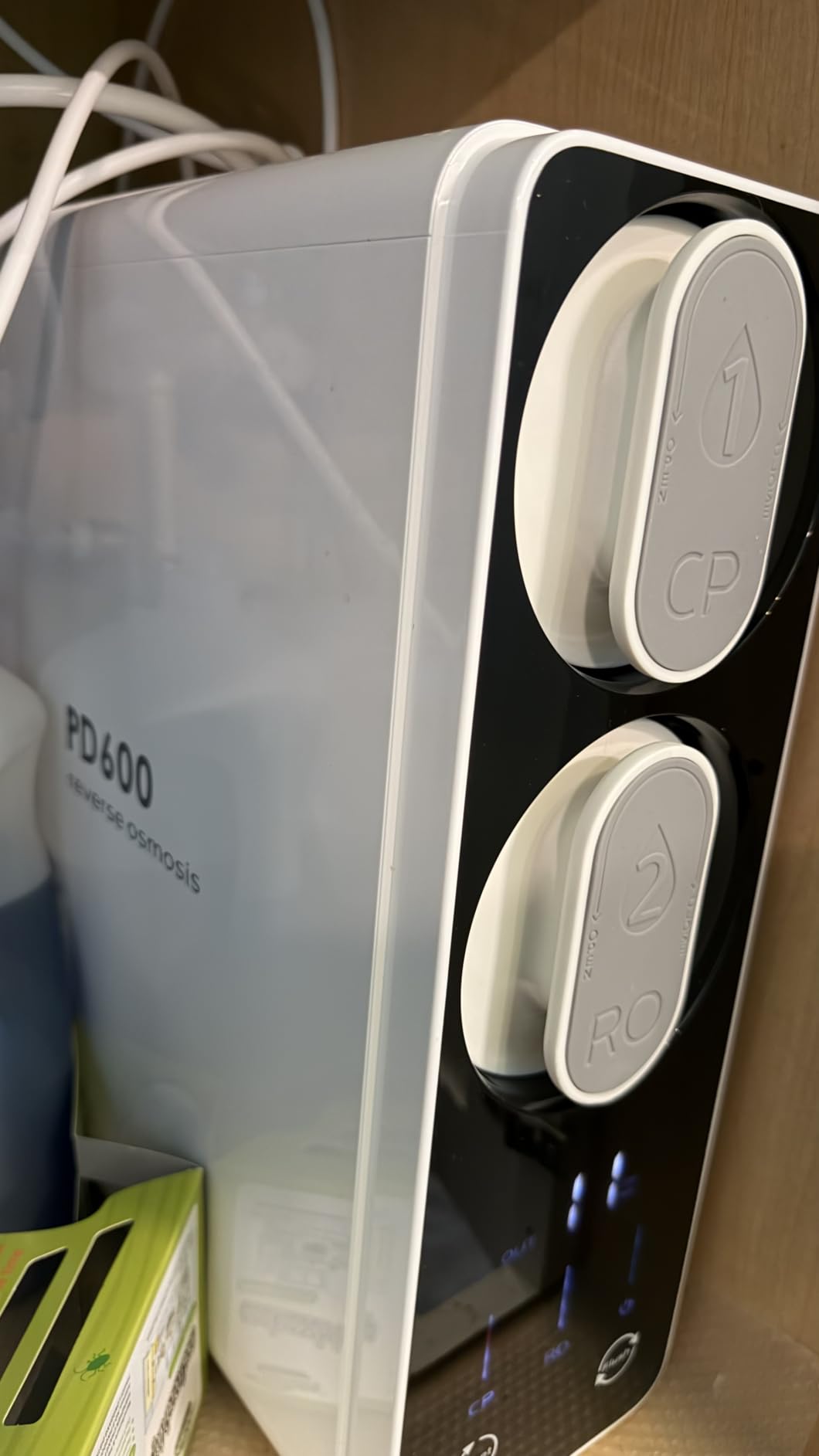 Frizzlife Reverse Osmosis Water Filter - Alkaline Mineral pH+, NSF/ANSI 58&53&42&372 Standard, 600GPD Tankless RO Reverse Osmosis System, Under Sink, 2:1 Pure to Drain, Reduce FPAS/PFOA, PD600-TAM3 customer photo 2