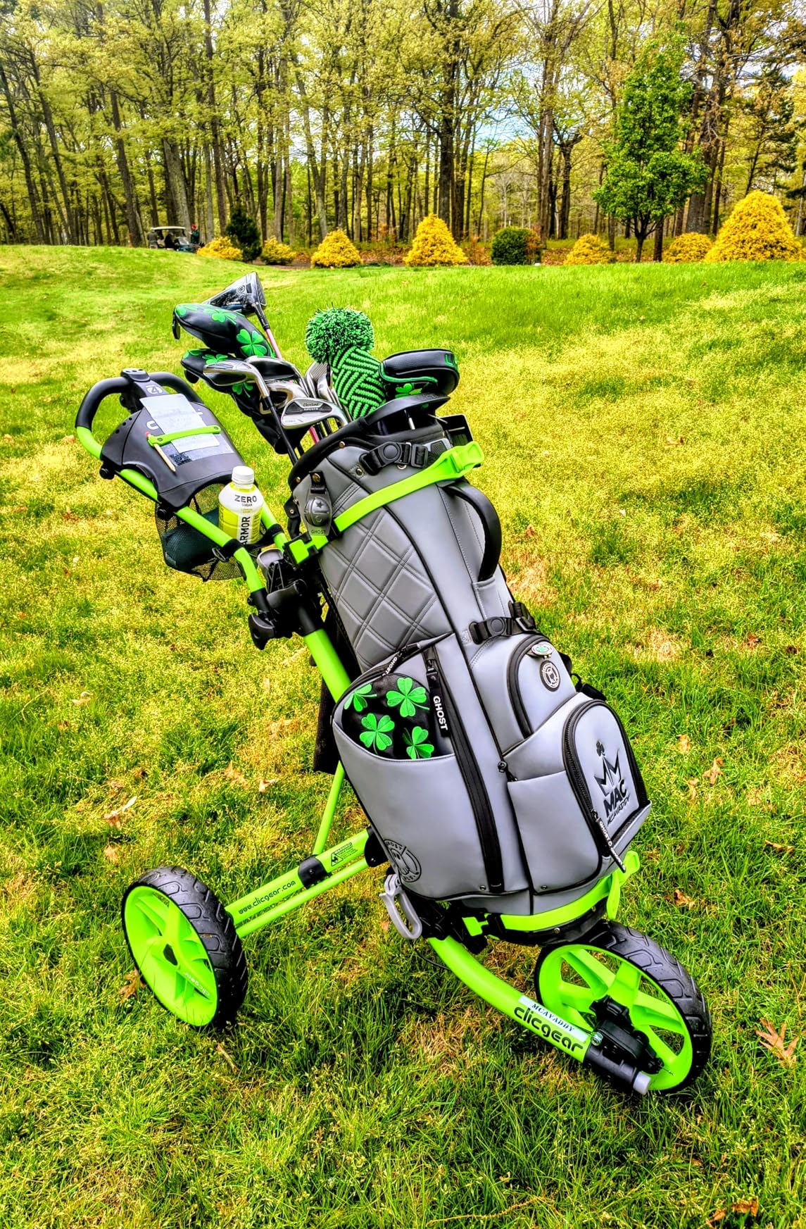 Clicgear Model 4.0 Golf Push Cart, 3-Wheel Foldable Walking Golf Cart customer photo 2