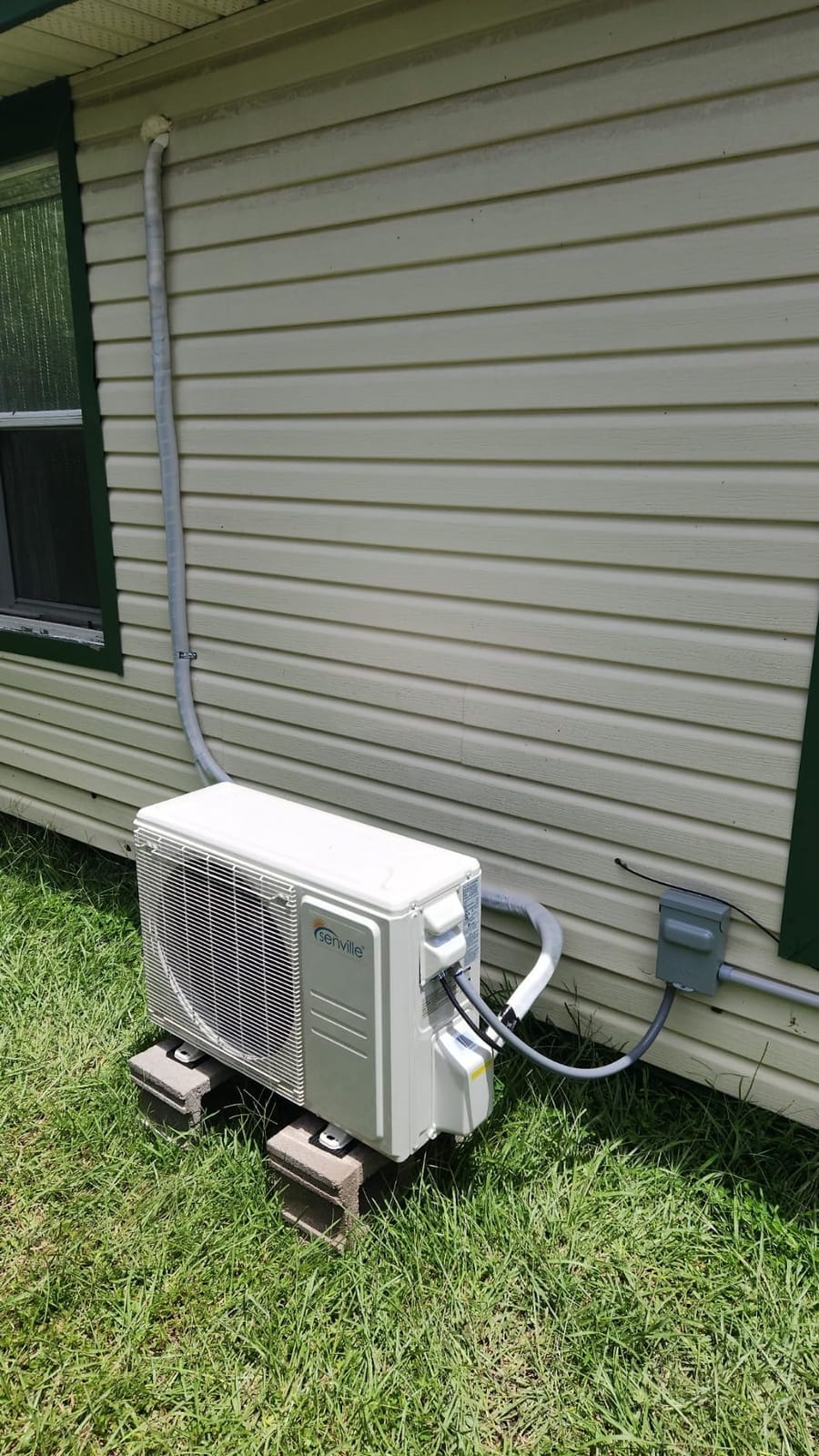 Senville LETO Series Mini Split Air Conditioner Heat Pump, 12000 BTU 208/230V, Inverter, Works with Alexa, 1 Ton, White customer photo 2