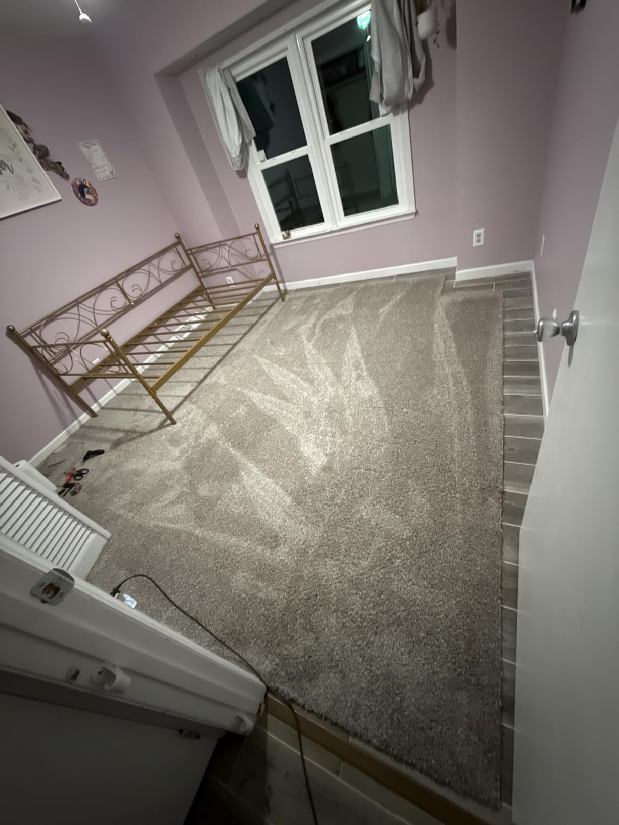 Smart Squares in A Snap Plush Carpet Tiles (10 Tiles, 388 Stonehenge) | Made in the USA, Premium 18x18 Peel and Stick Floor Tiles with Attached Padding - Seamless DIY Carpet Squares customer photo 2