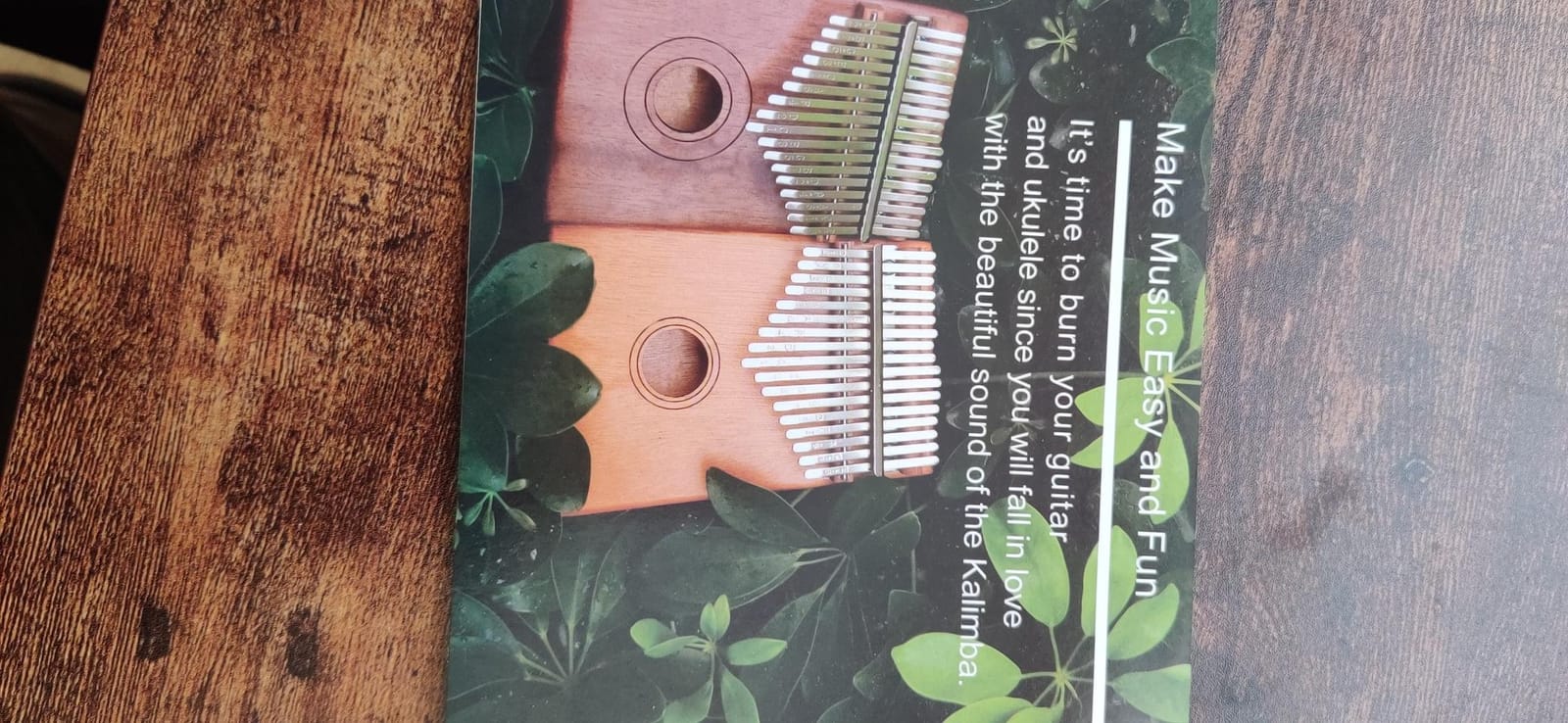 MIFOGE 17 Keys Kalimba Thumb Piano with Hard Case Mahogany | Beginner-friendly finger piano easy to learn portable musical instrument with study guide, gift for beginners toddlers childs customer photo 1