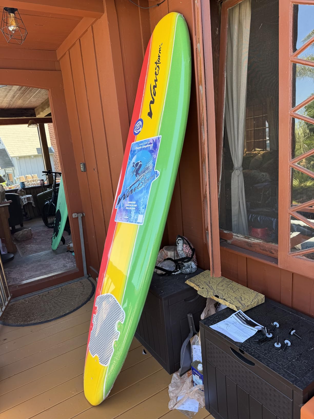 Wavestorm - Classic Soft Top Foam 8ft Surfboard customer photo 1