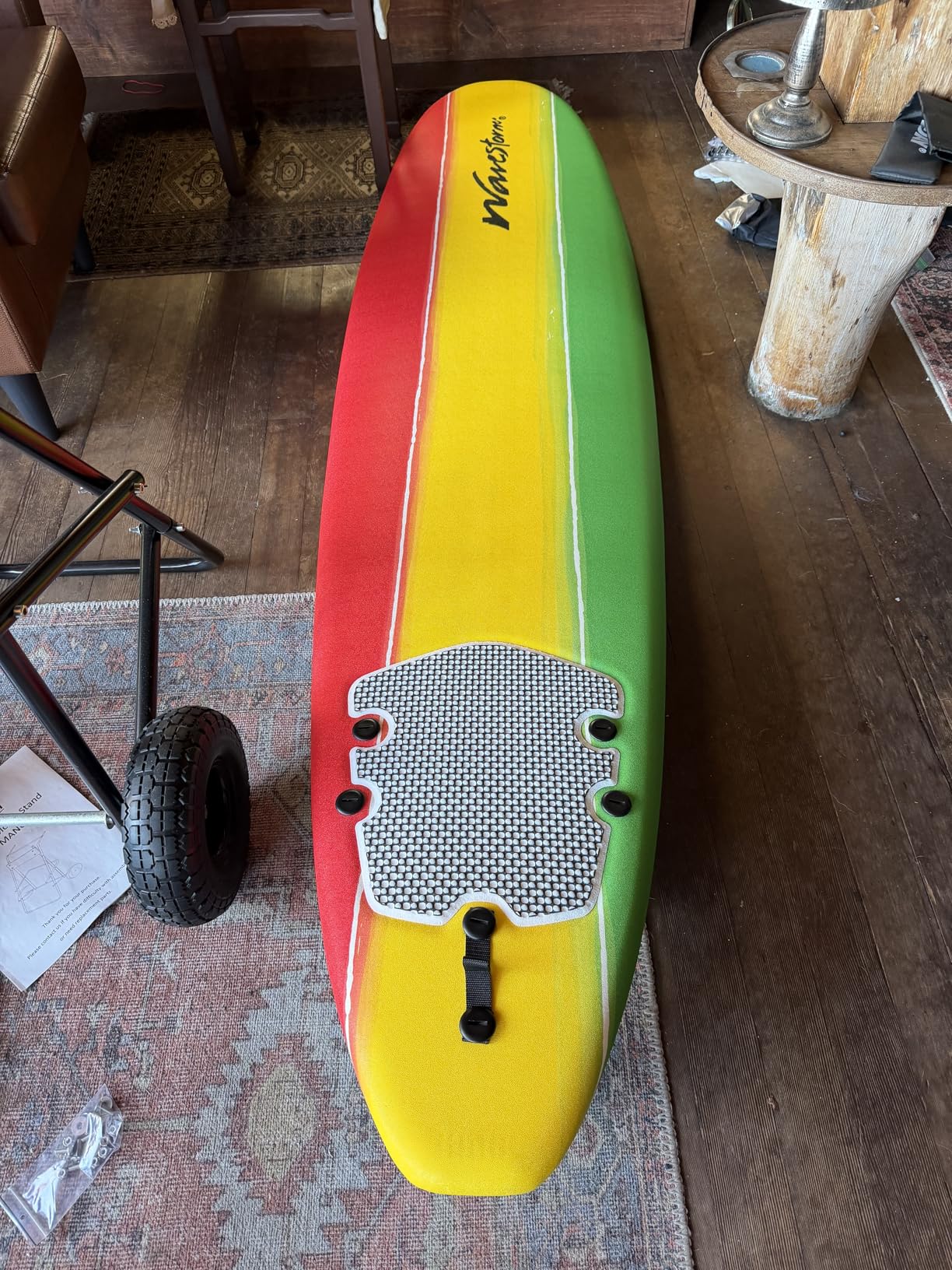 Wavestorm - Classic Soft Top Foam 8ft Surfboard customer photo 2