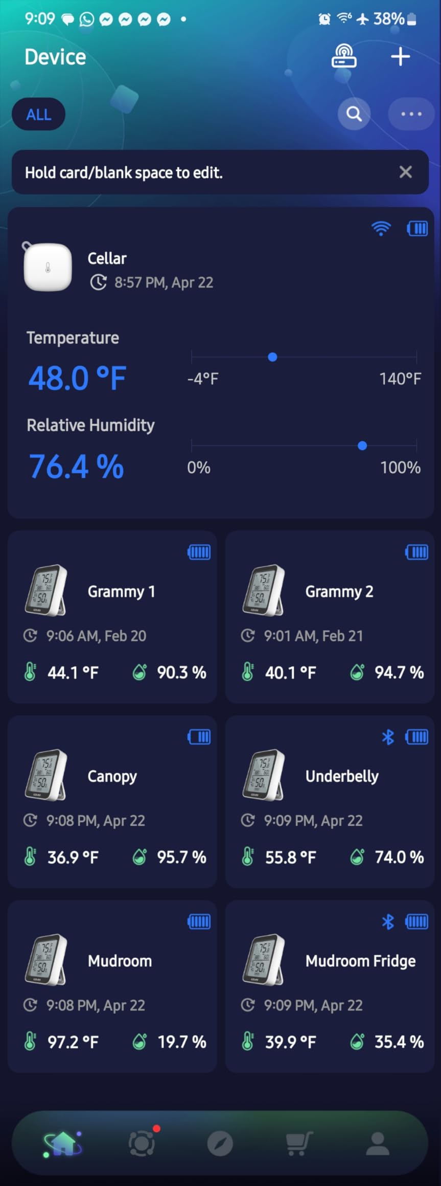 Govee Indoor Hygrometer Thermometer H5075 with Bluetooth App Control | Room Temperature Humidity Meter, 164ft Remote Monitor, Smart Alerts, 2 Years Data Storage Export, for Bedroom Wine Cellar customer photo 2