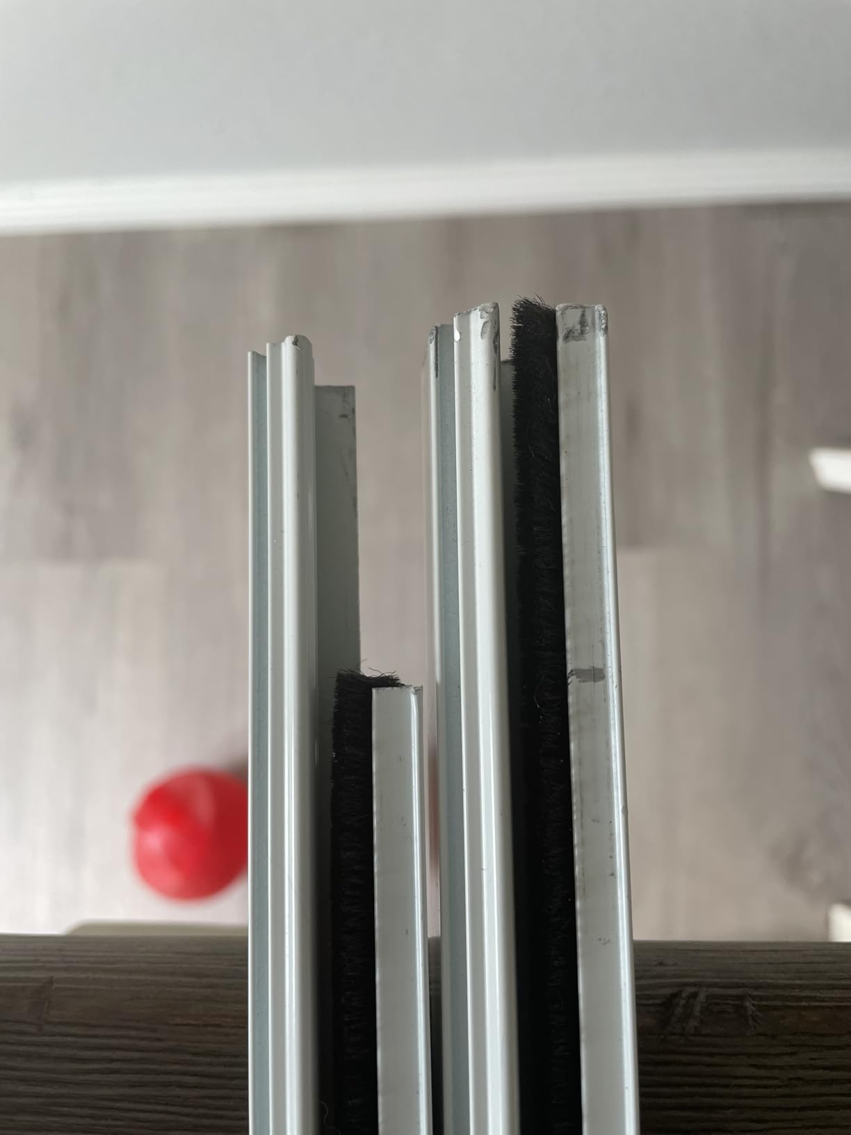 Brisa White Retractable Screen Door 78