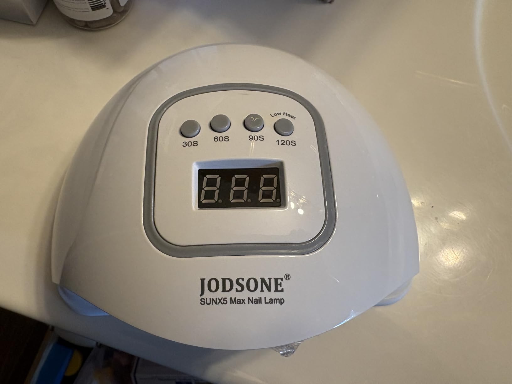 JODSONE U V LED Nail Lamp, Nail Dryer for Gel Polish, Led Light with Automatic Sensor & 4 Timers customer photo 2