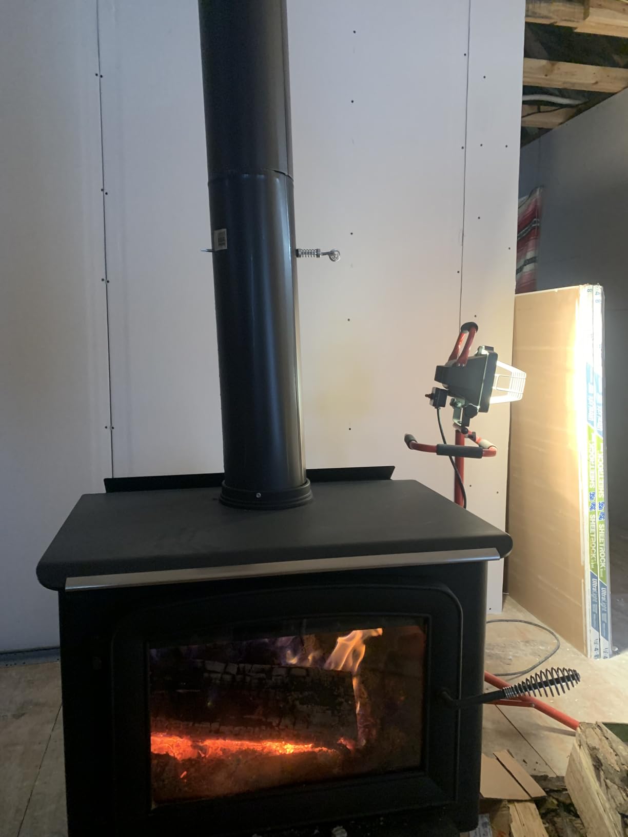 Ashley Hearth AW2020-P 2,000 sqft Wood Stove with Legs and Pedestal customer photo 1