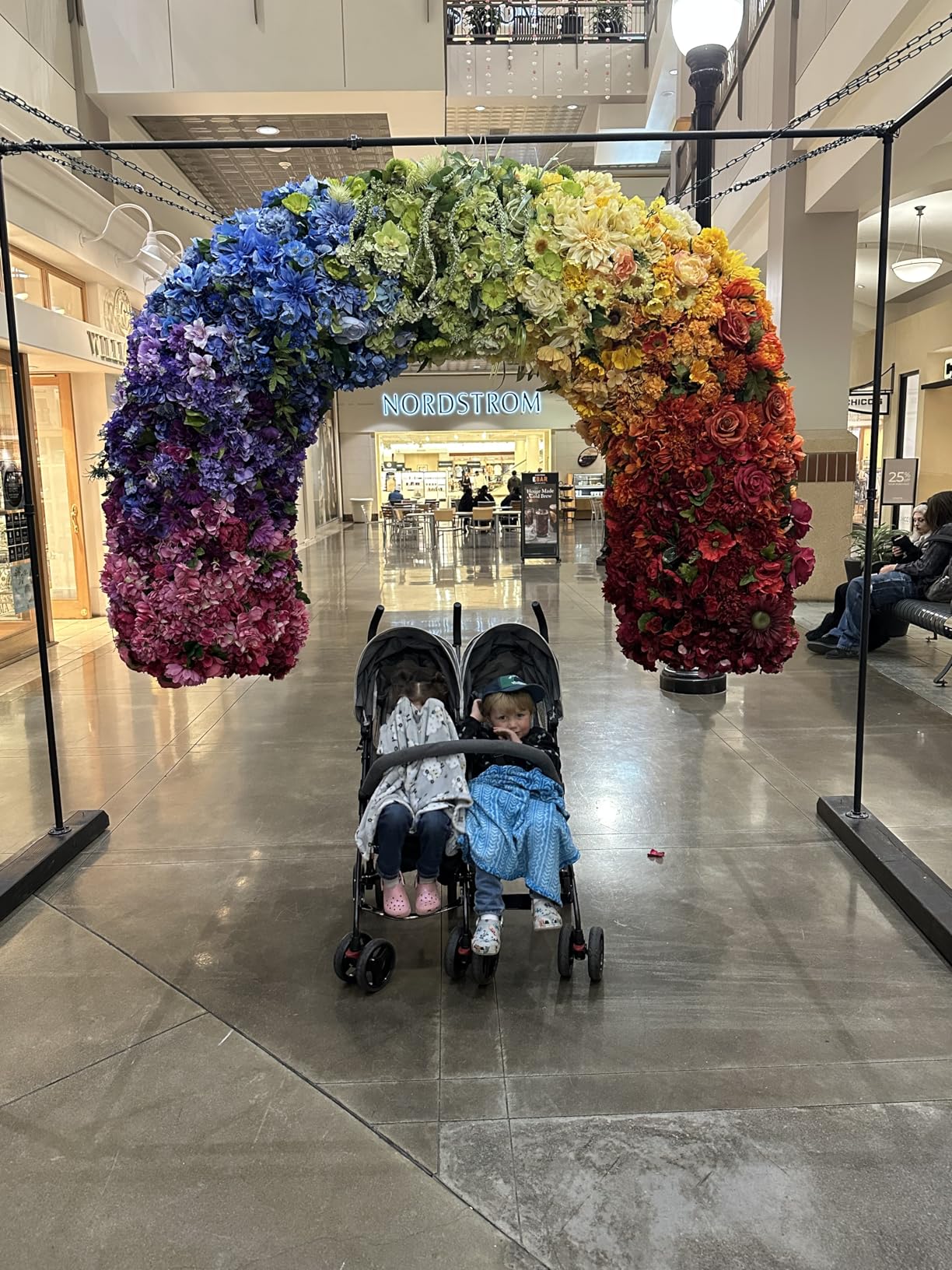 Dream On Me Volgo Twin Baby Stroller, Lightweight Side-by-Side Double Umbrella Stroller customer photo 1