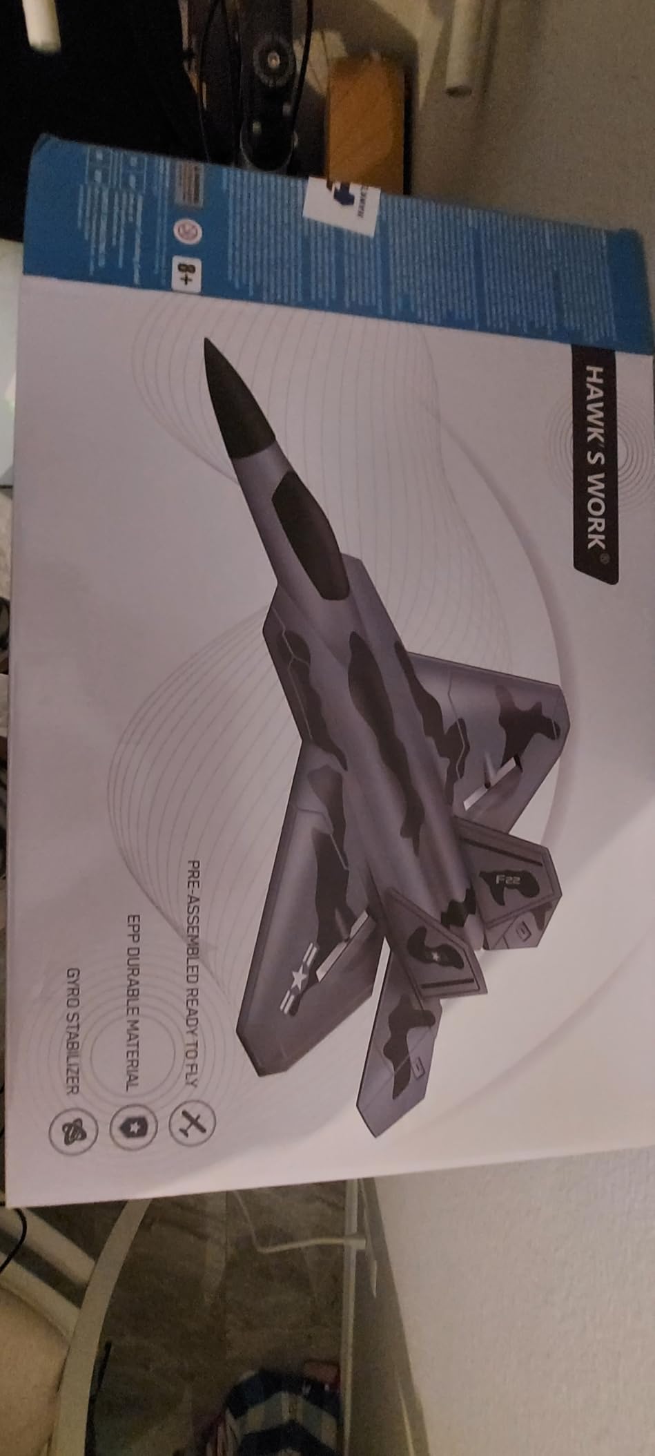 2CH F-22 RC Glider, Easy Fly RC Plane for Kids & Beginners customer photo 2