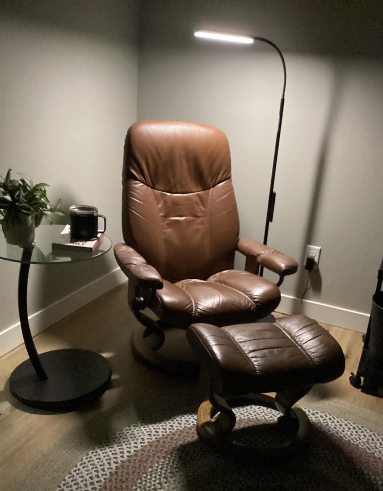 Wio-Mio Floor lamp, 15w/1000lm Bright LED Floor Lamp with Stepless Adjustable 3000K-6000K Colors and Dimmer, Remote and Touch Control, Adjustable Floor Lamp for Living Room customer photo 1