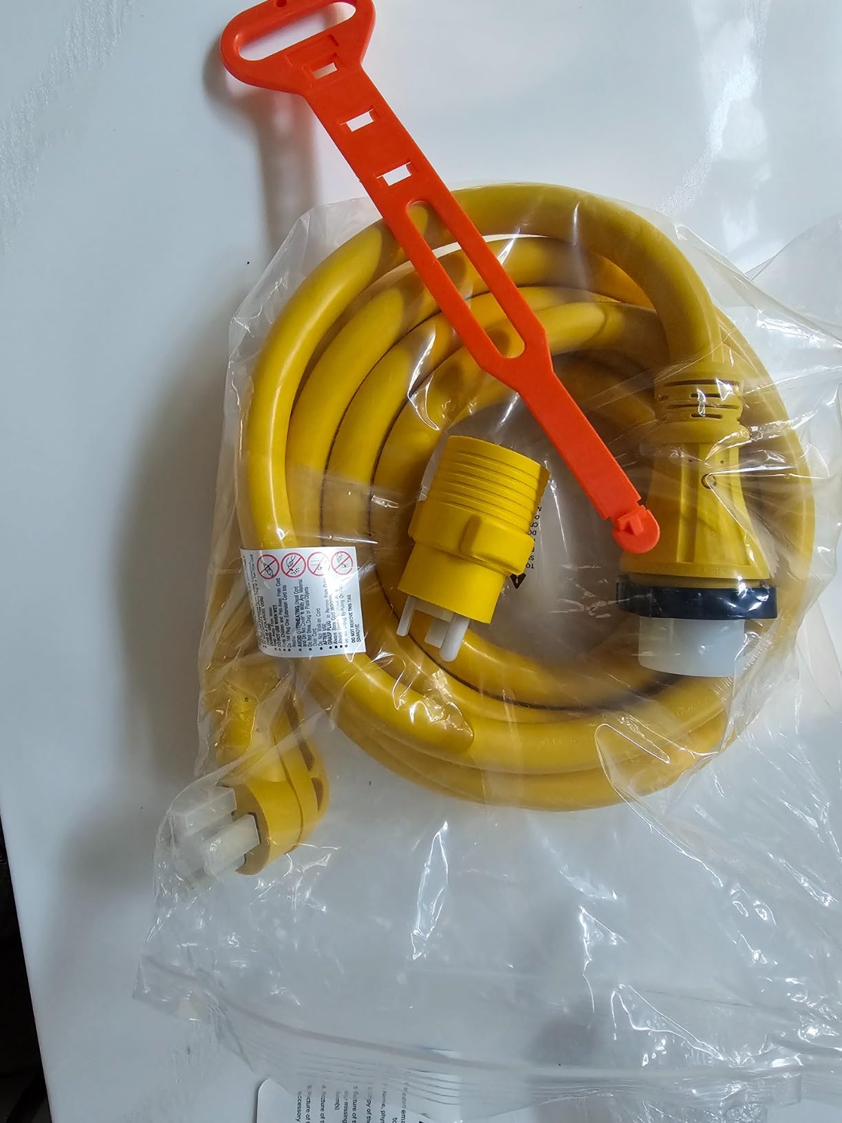 Kohree RV Power Extension Cord 30 Amp 25ft | 125V, 3750W, Twist Lock, with RV Adapter 15A to 30A, Heavy Duty Weatherproof, 10/3AWG STW, ETL Listed customer photo 1